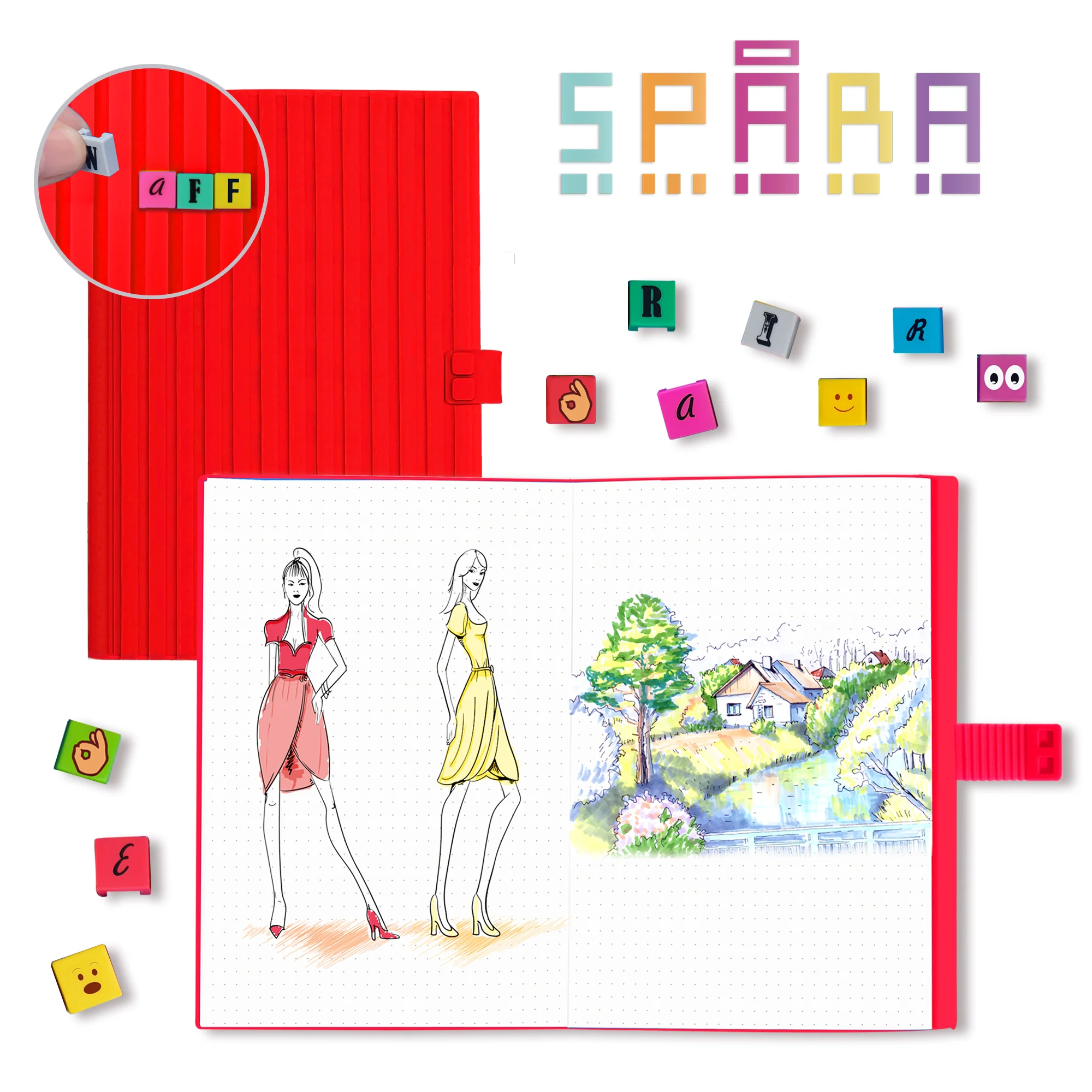 WAFF Spara with Slides Kit (Large) Notebook (5.75