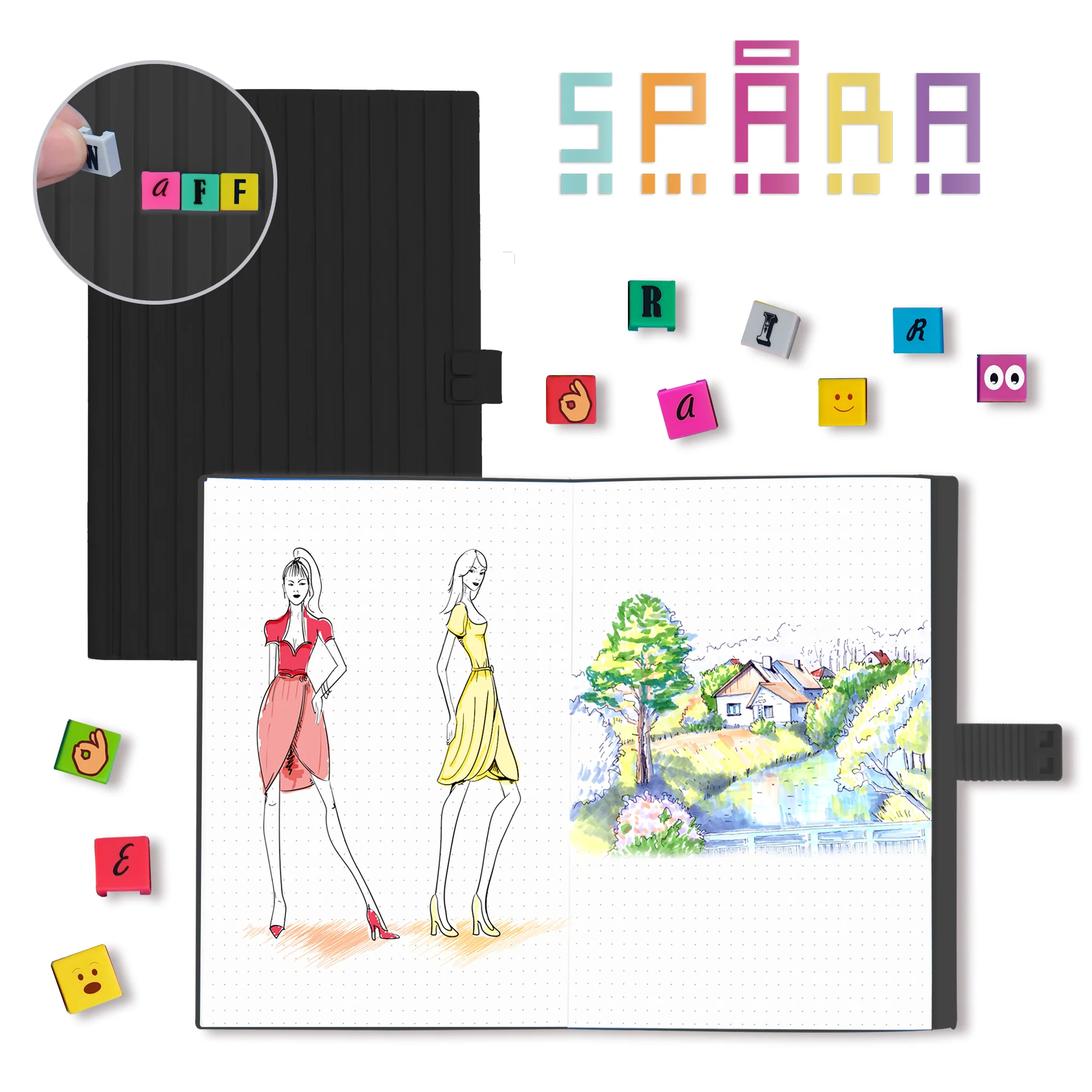 WAFF Spara with Slides Kit (Large) Notebook (5.75
