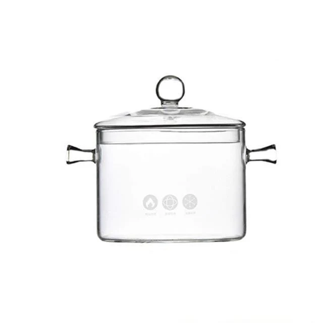 Glass Cooking Pot