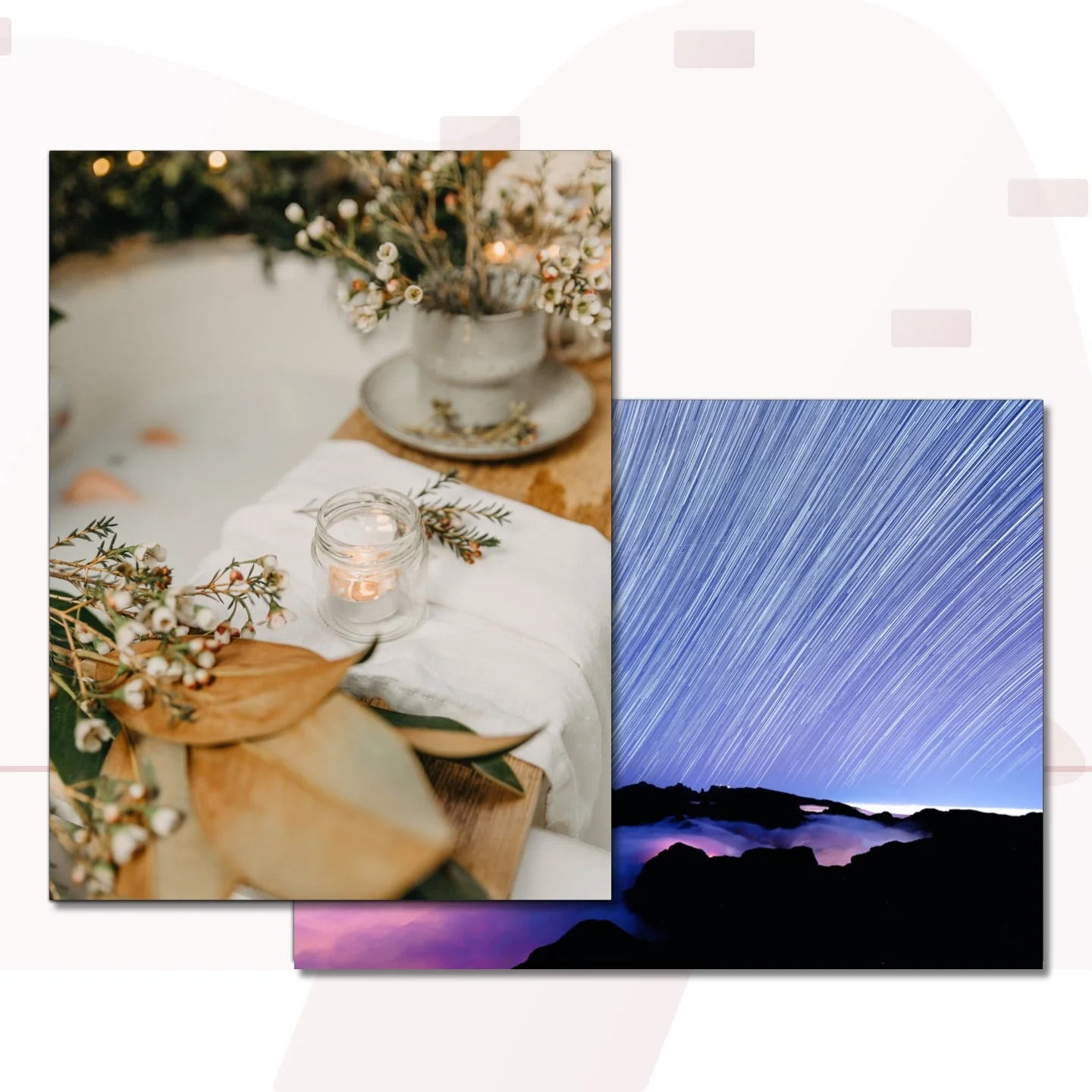 3x4 Borderless Stickers