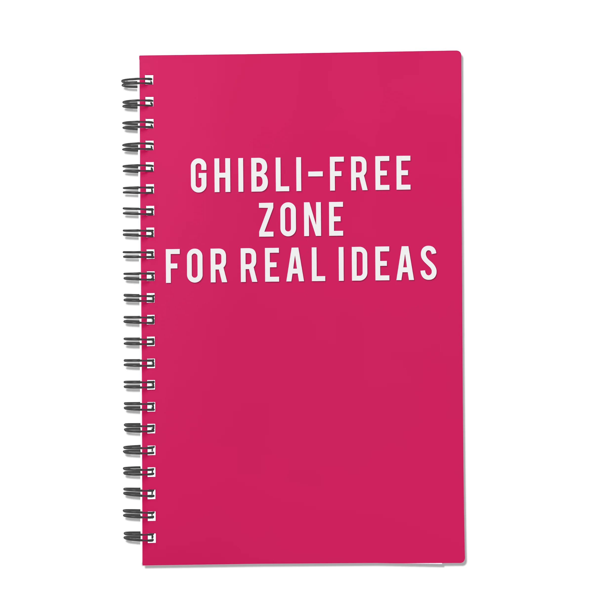 Ghibli-Free Zone for Real Ideas