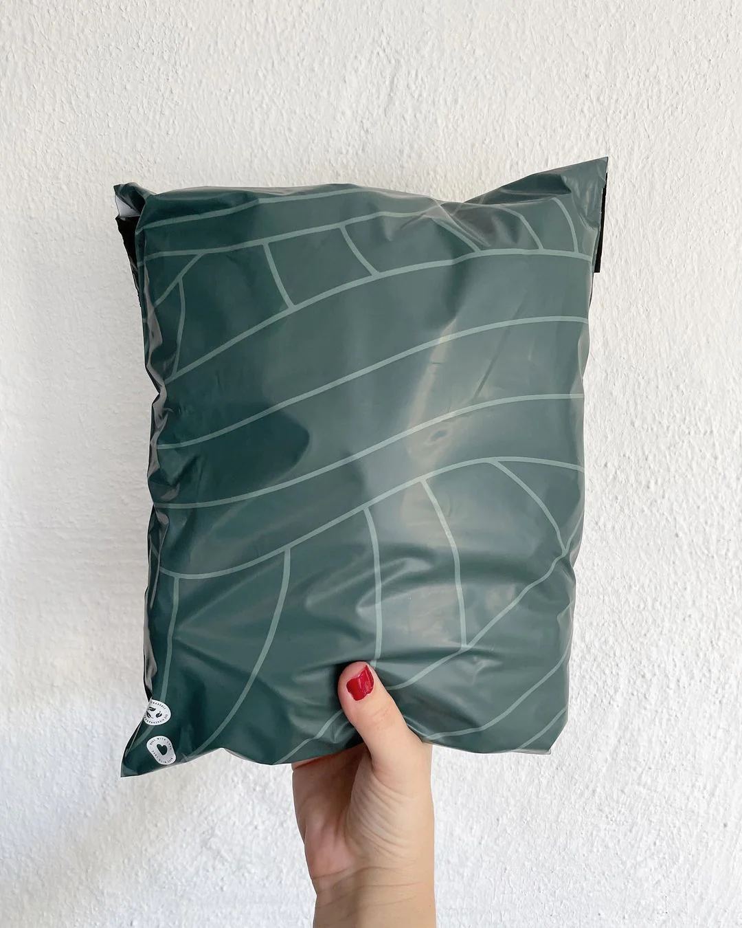 Olive Leaf Biodegradable Mailers 10 x 13