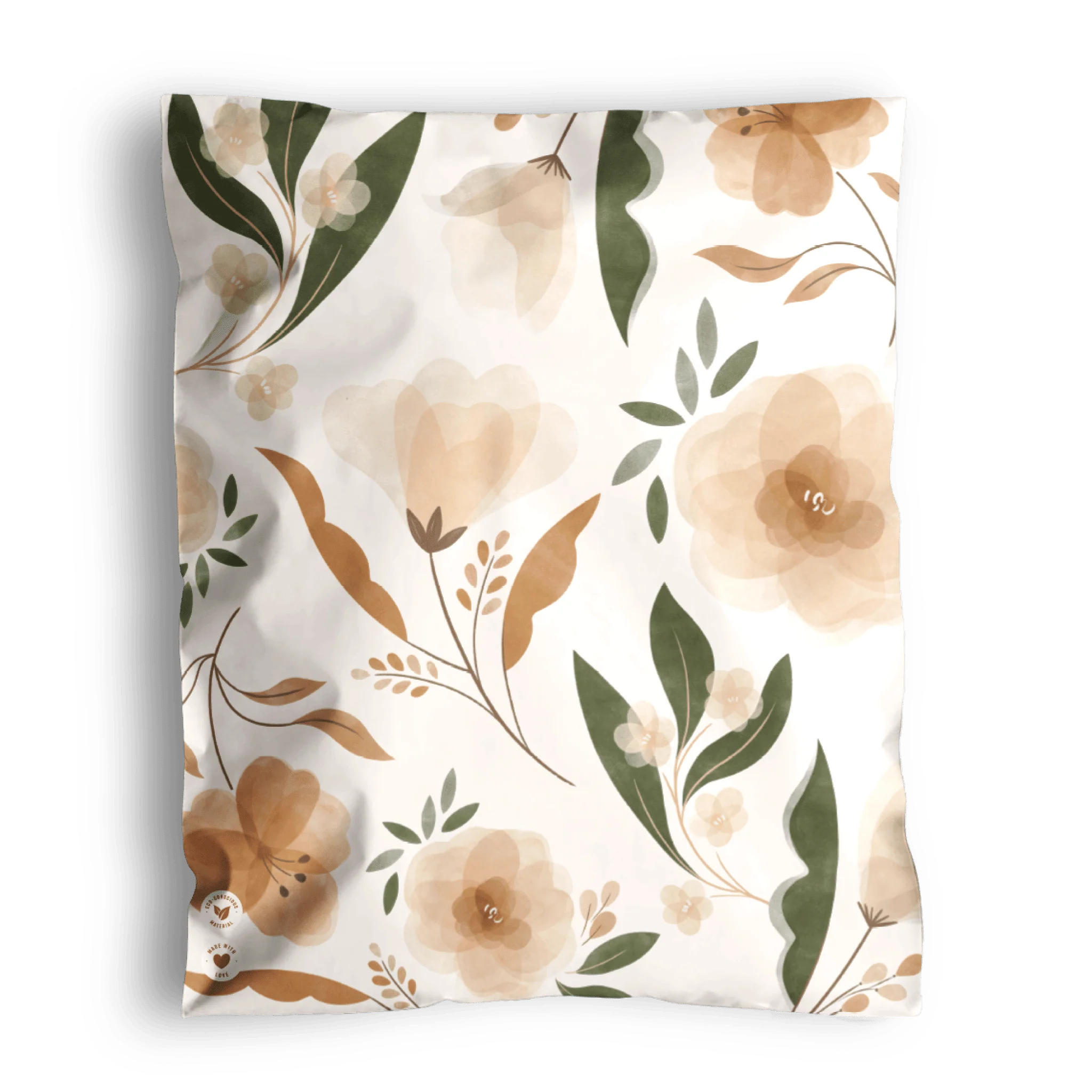 Camelia Bloom Biodegradable Mailers 10 x 13