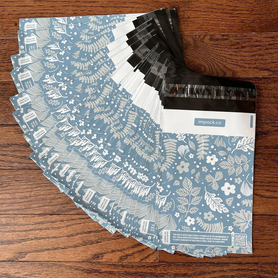 Sapphire Evergreen Biodegradable Mailers 6 x 9