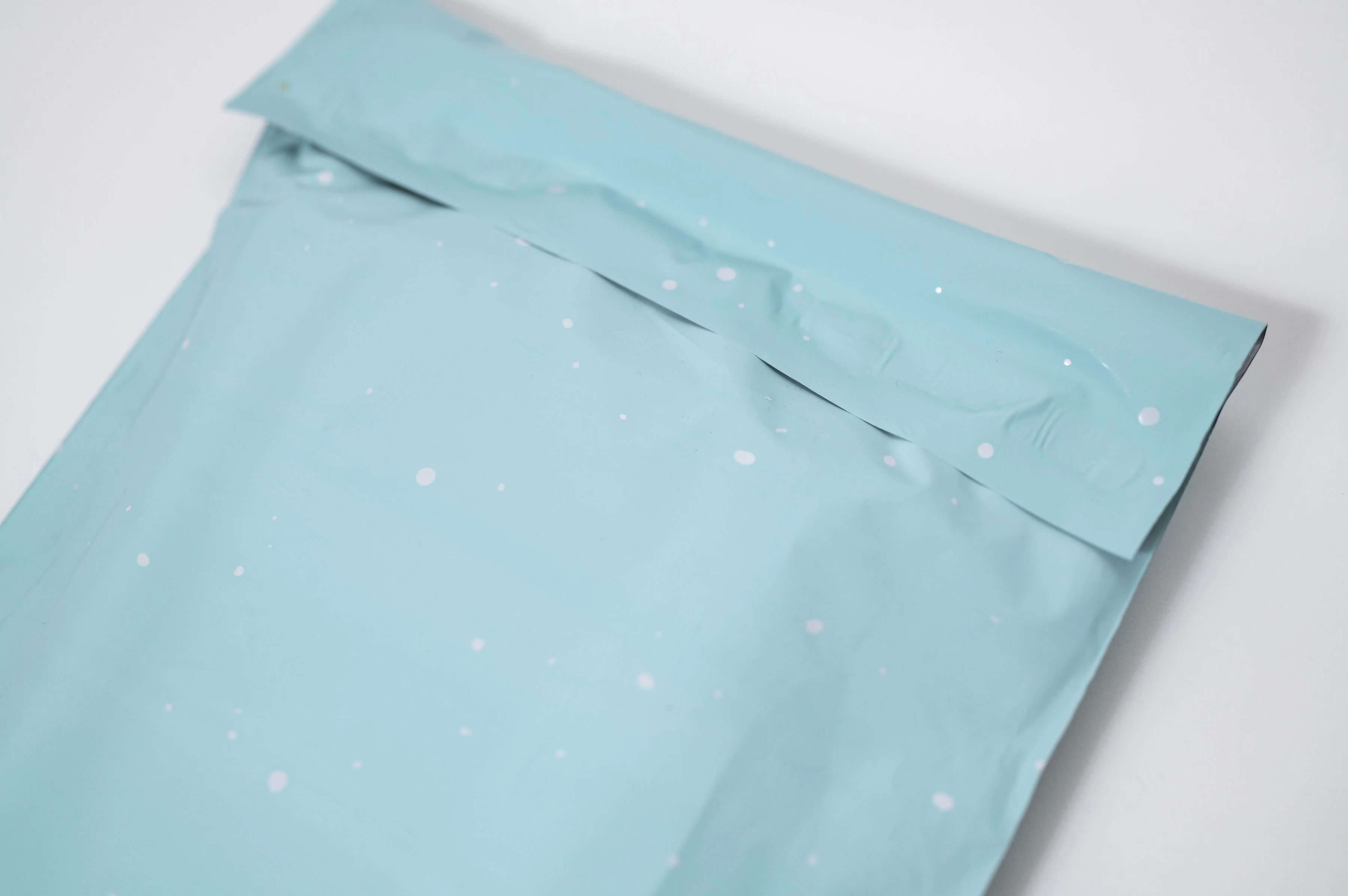 Starry Baby Blue Biodegradable Mailers 10 x 13