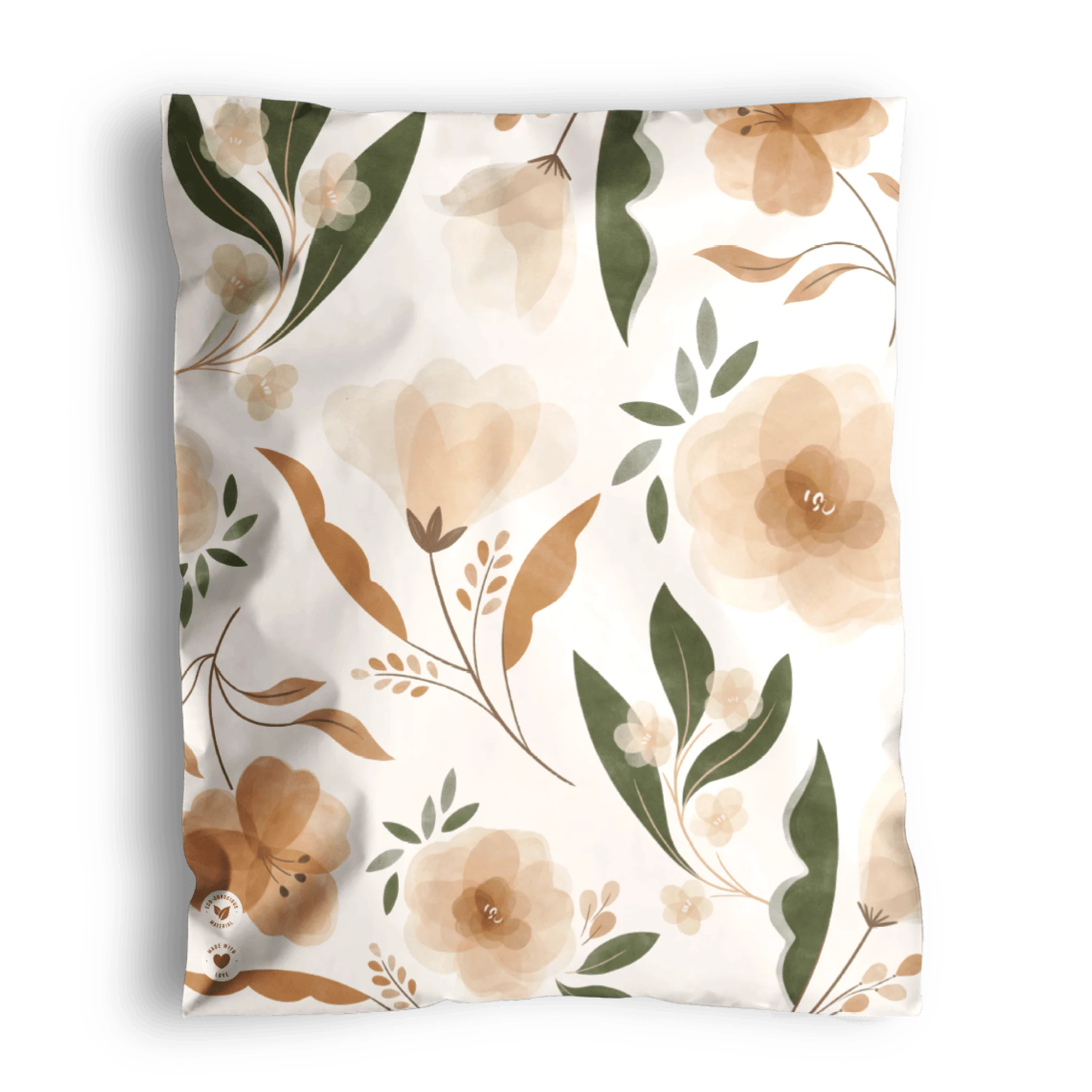 Camelia Bloom Biodegradable Mailers 14.5 x 19