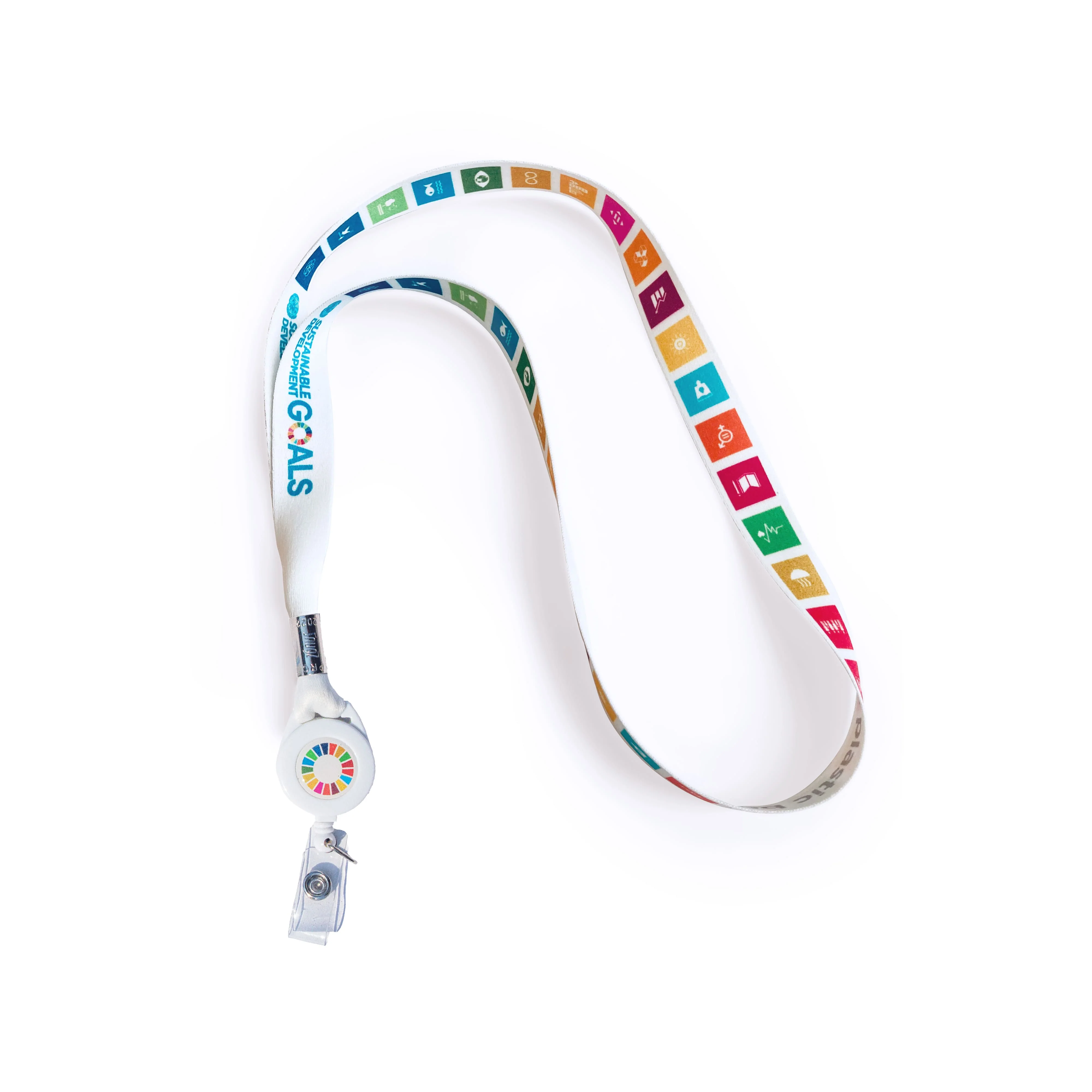 Retractable SDGs Lanyard