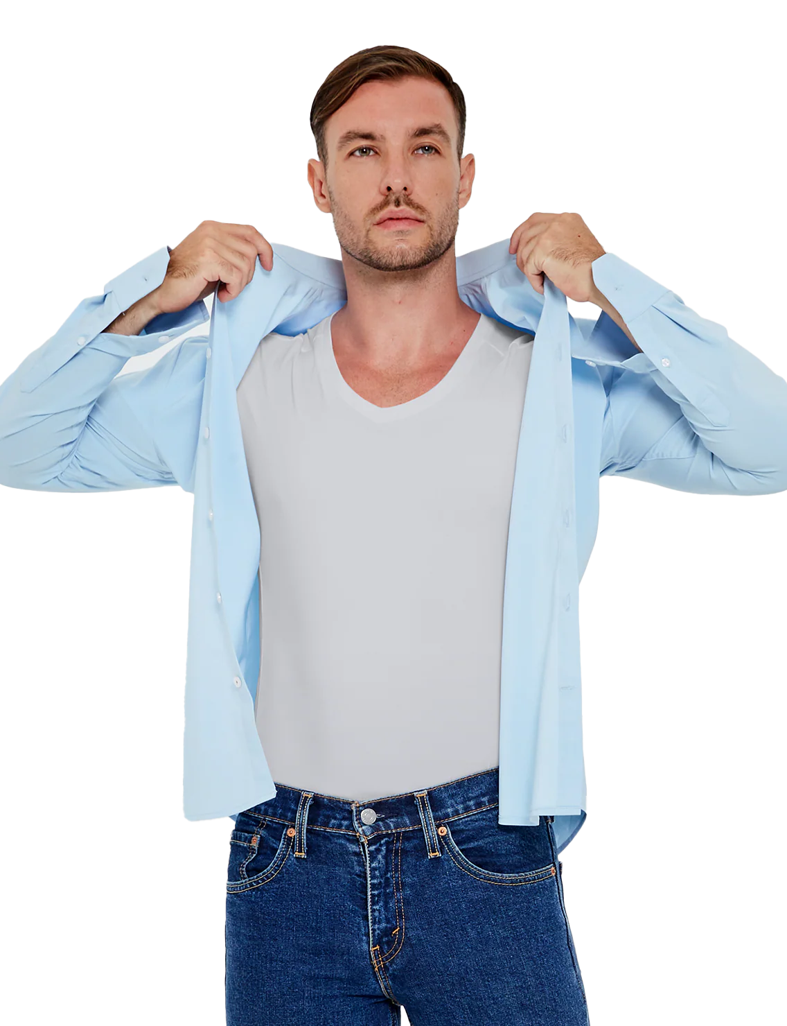 Re:Luxe AirWeight Undershirt - High V
