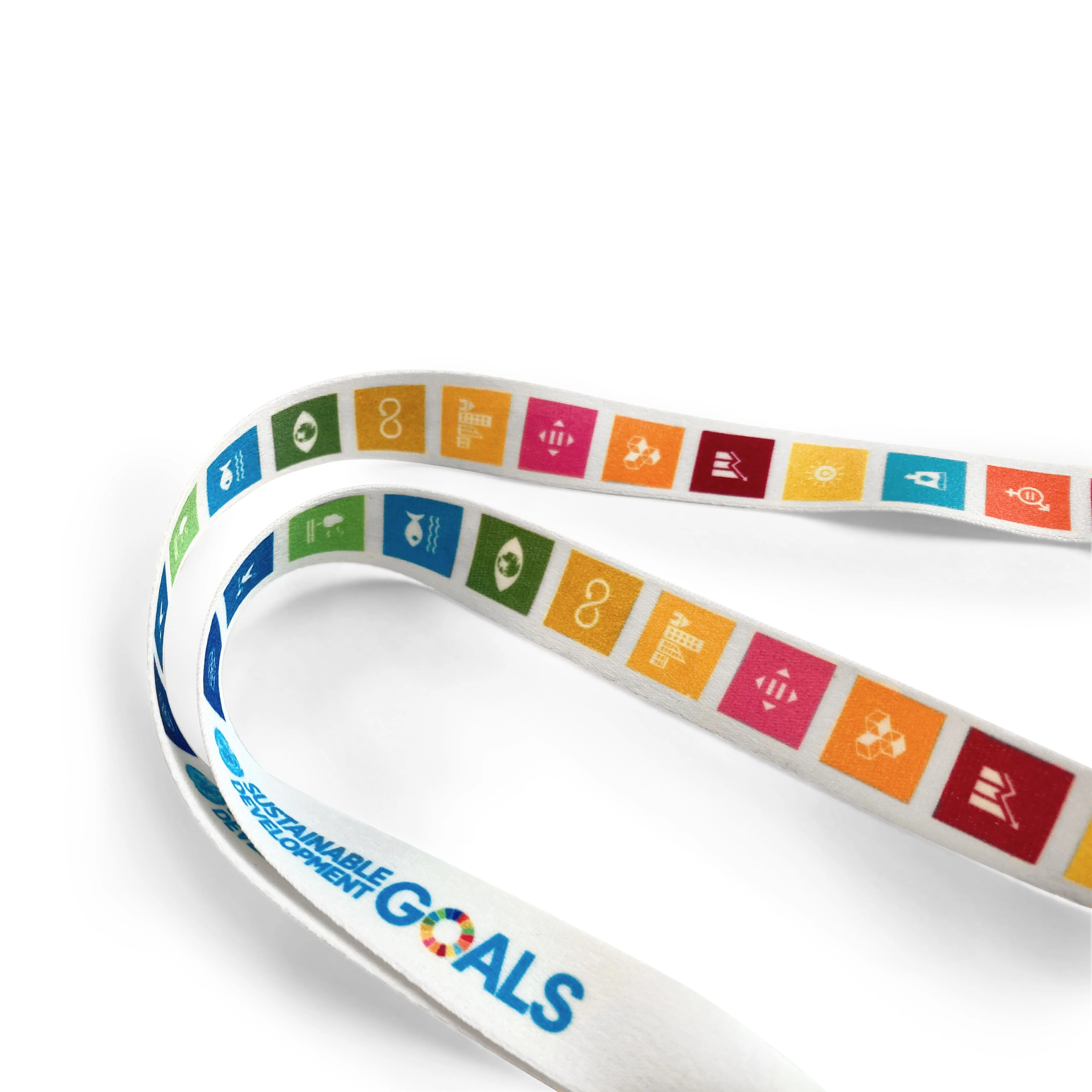 Retractable SDGs Lanyard