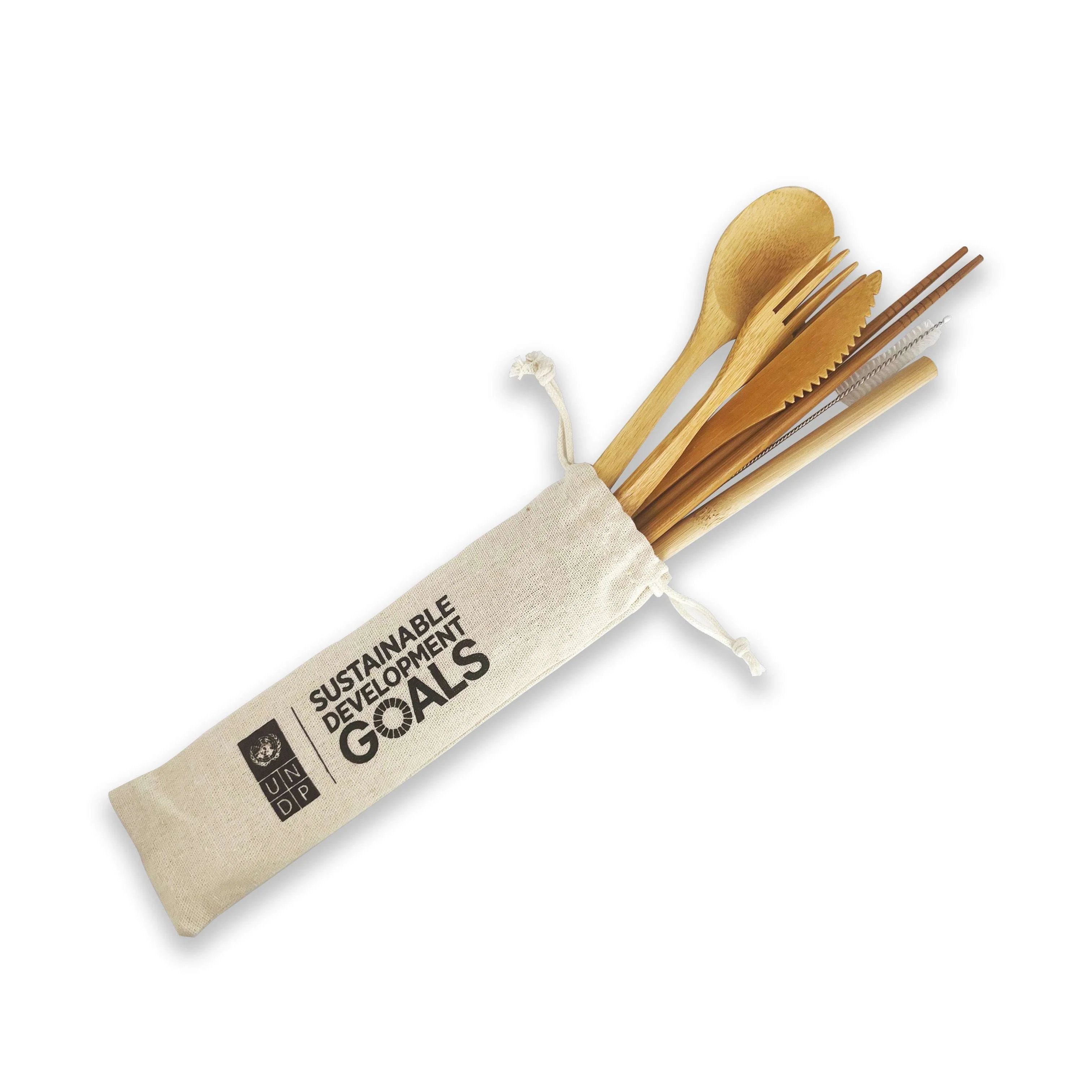 Reusable Bamboo Utensils Set
