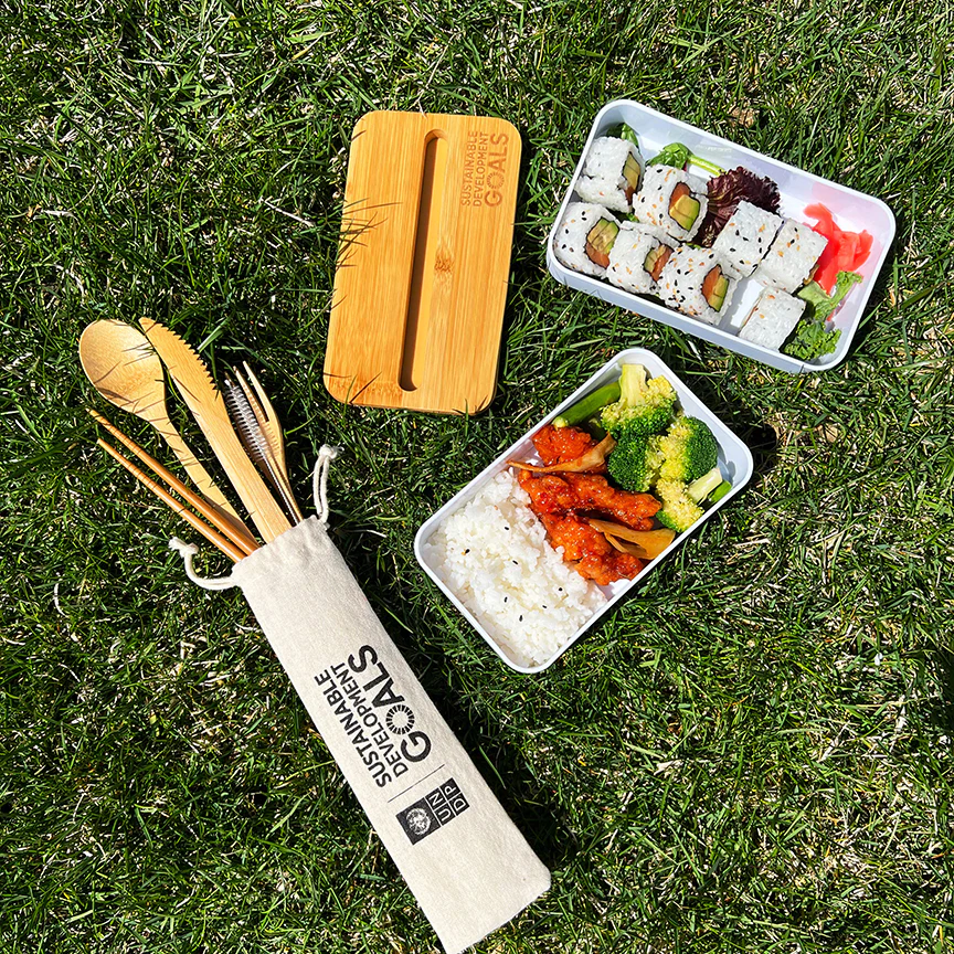 Reusable Bamboo Utensils Set