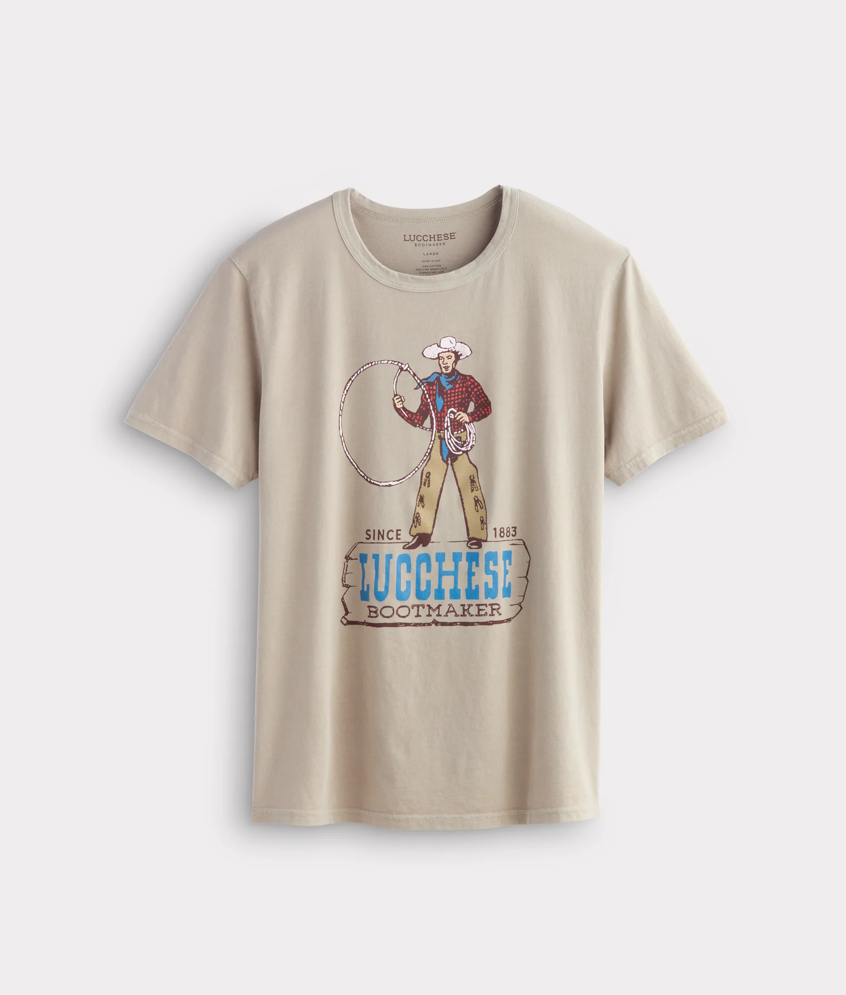 Trick Roper Tee :: Sand