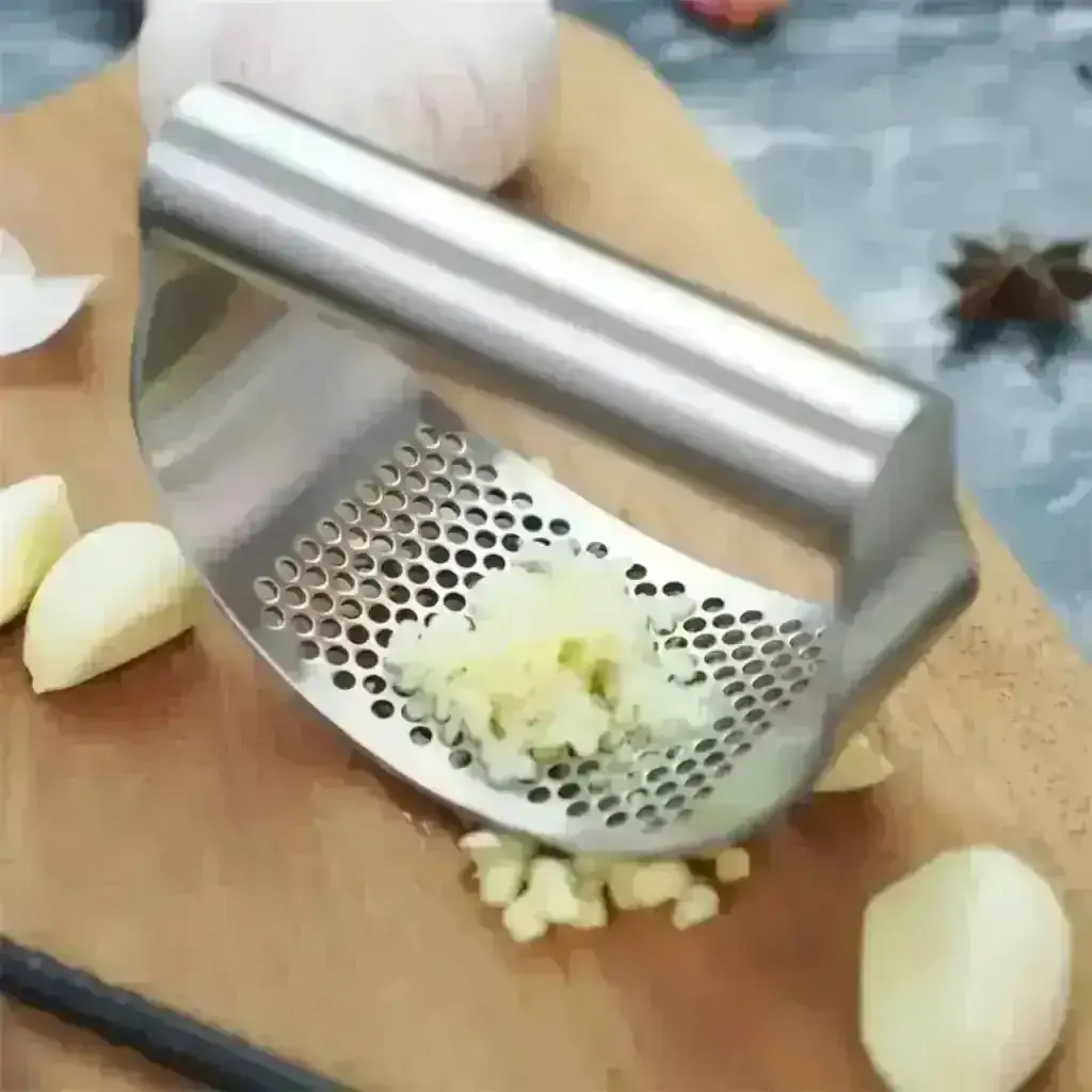 Stainless Steel Hand Garlic Press