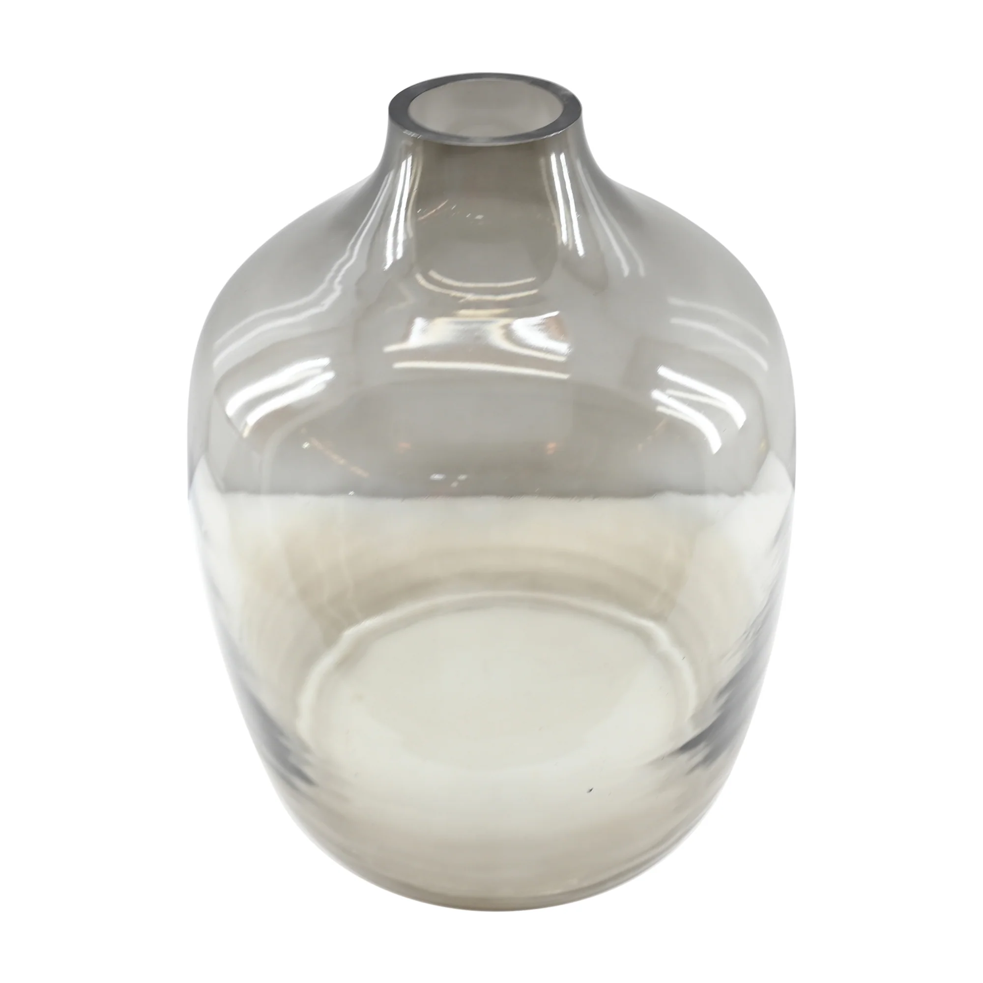 Caspian 11.75 Hand Blown Glass Vase