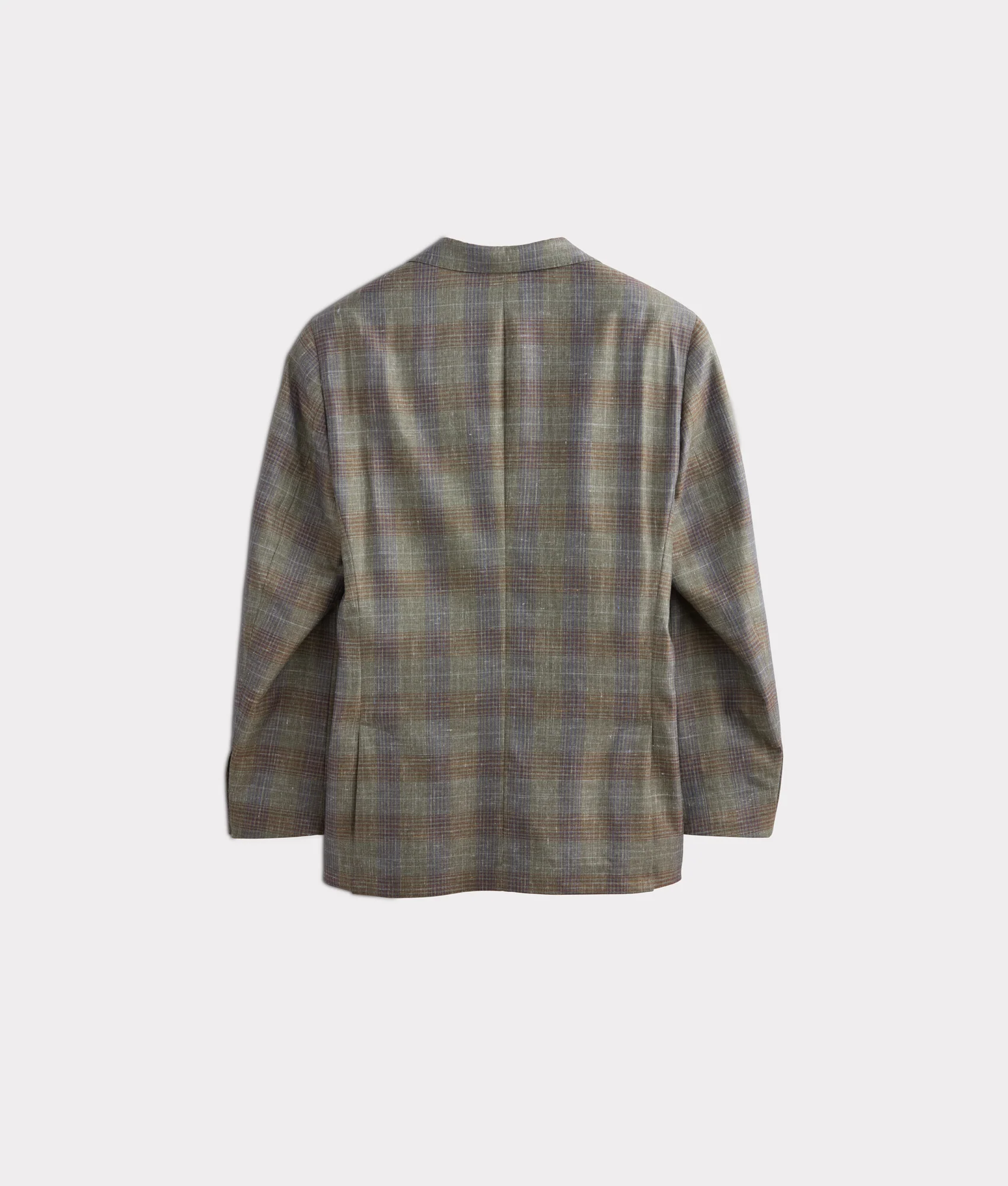 Lucchese Sport Coat :: Olive/Navy Plaid