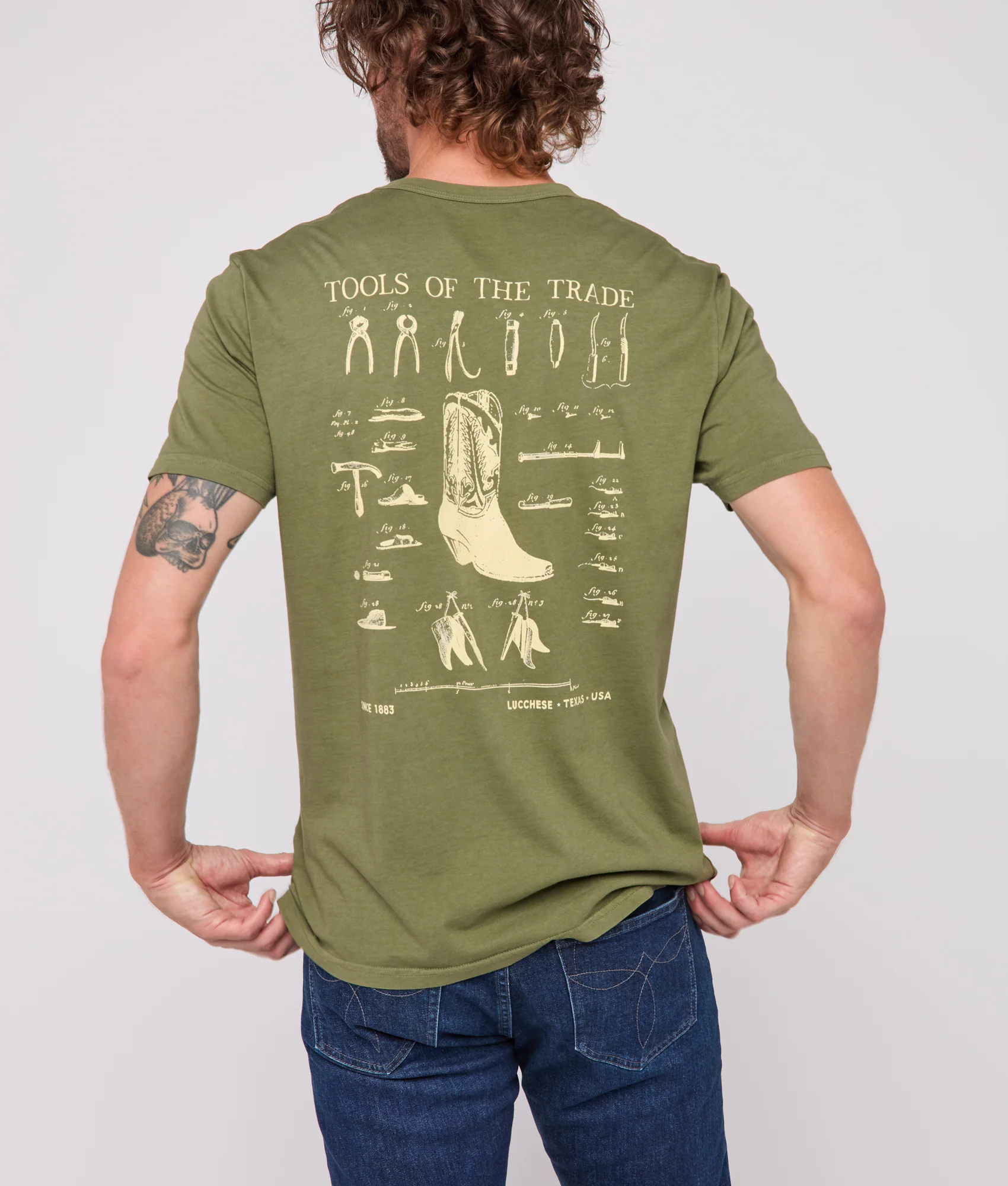 Tools Of The Trade Tee :: Olive