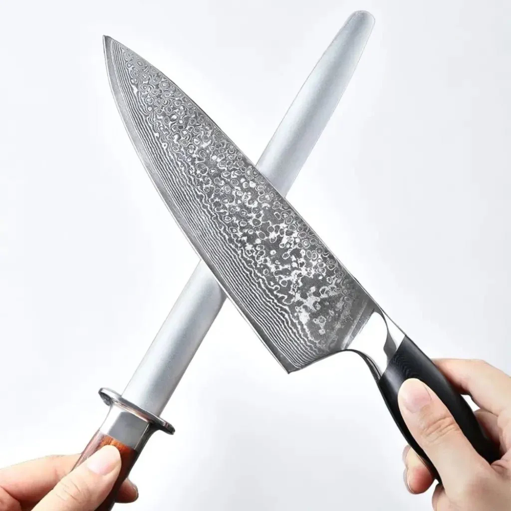 Diamond Steel Rod Knife Sharpener