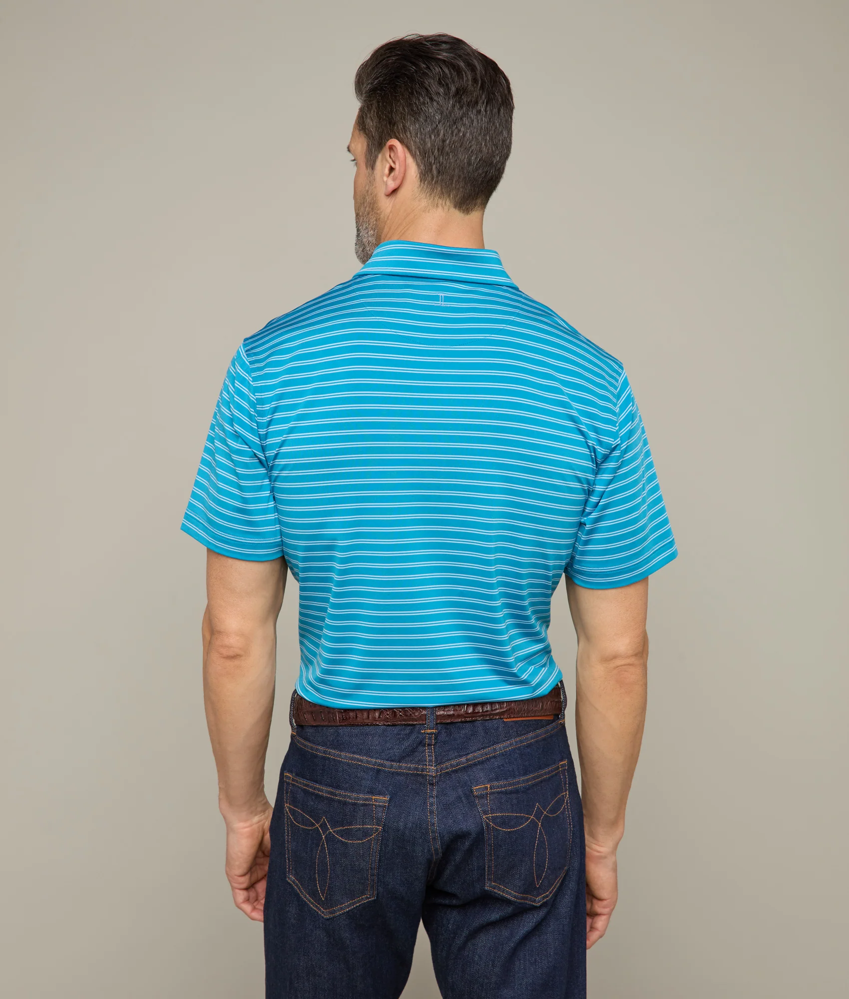 Lucchese Golf Polo :: Teal