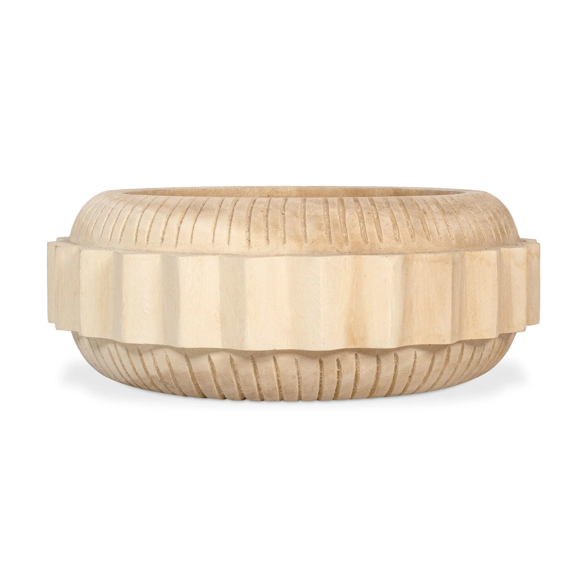 Dialah Carved Wooden Bowl