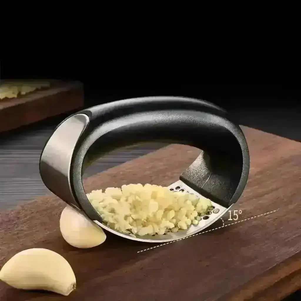 Stainless Steel Hand Garlic Press