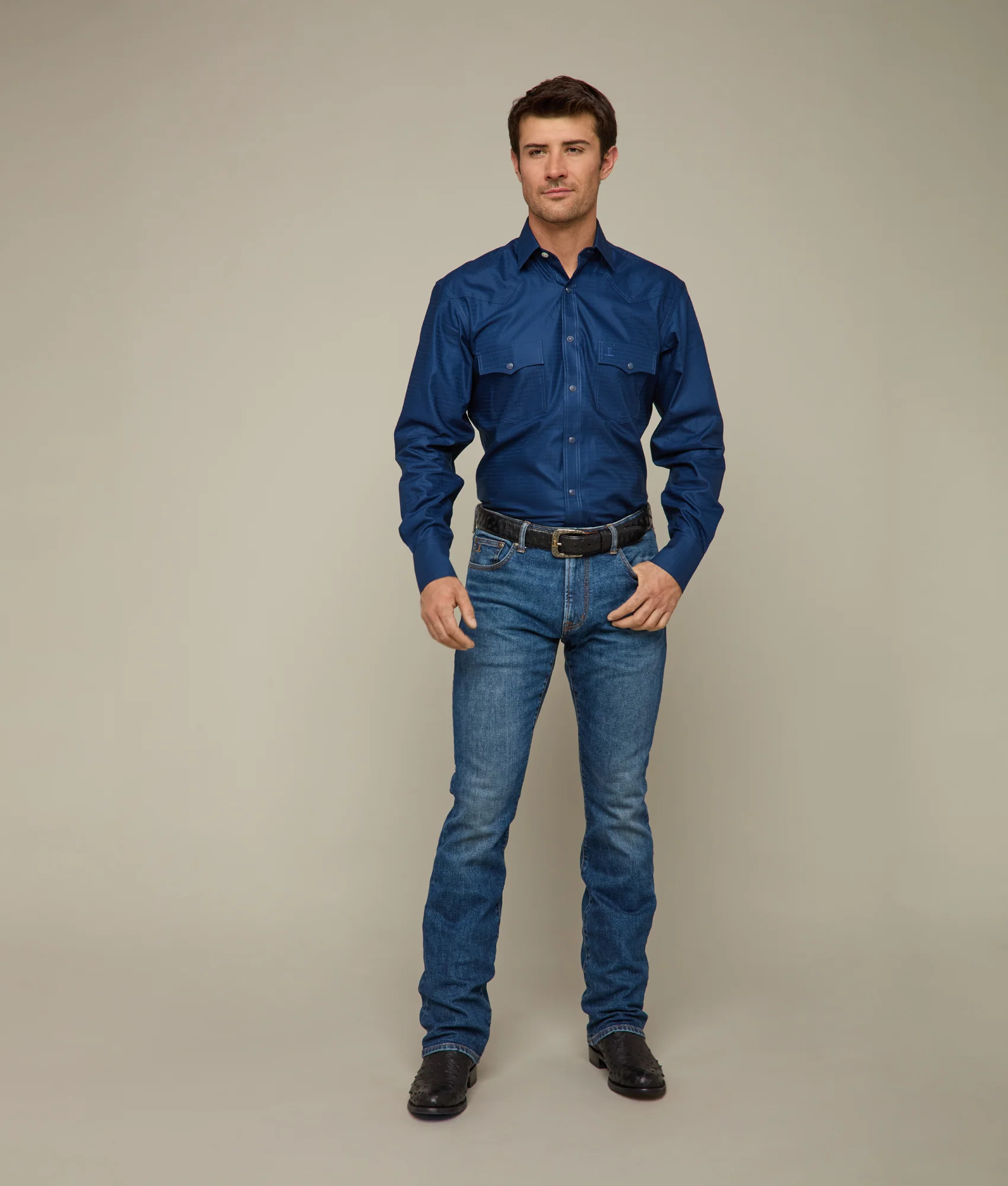 Dean Men's Bootcut Jean :: Ranch Hand Wash