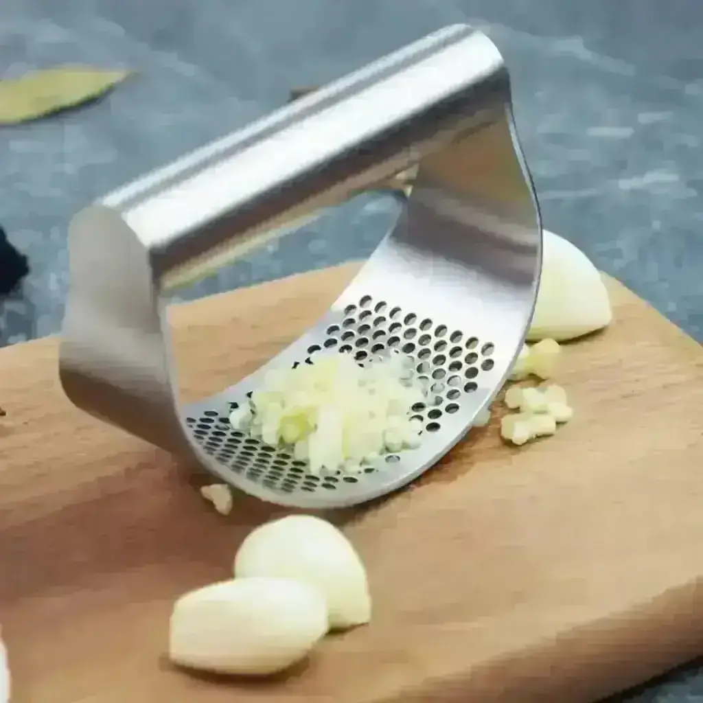 Stainless Steel Hand Garlic Press