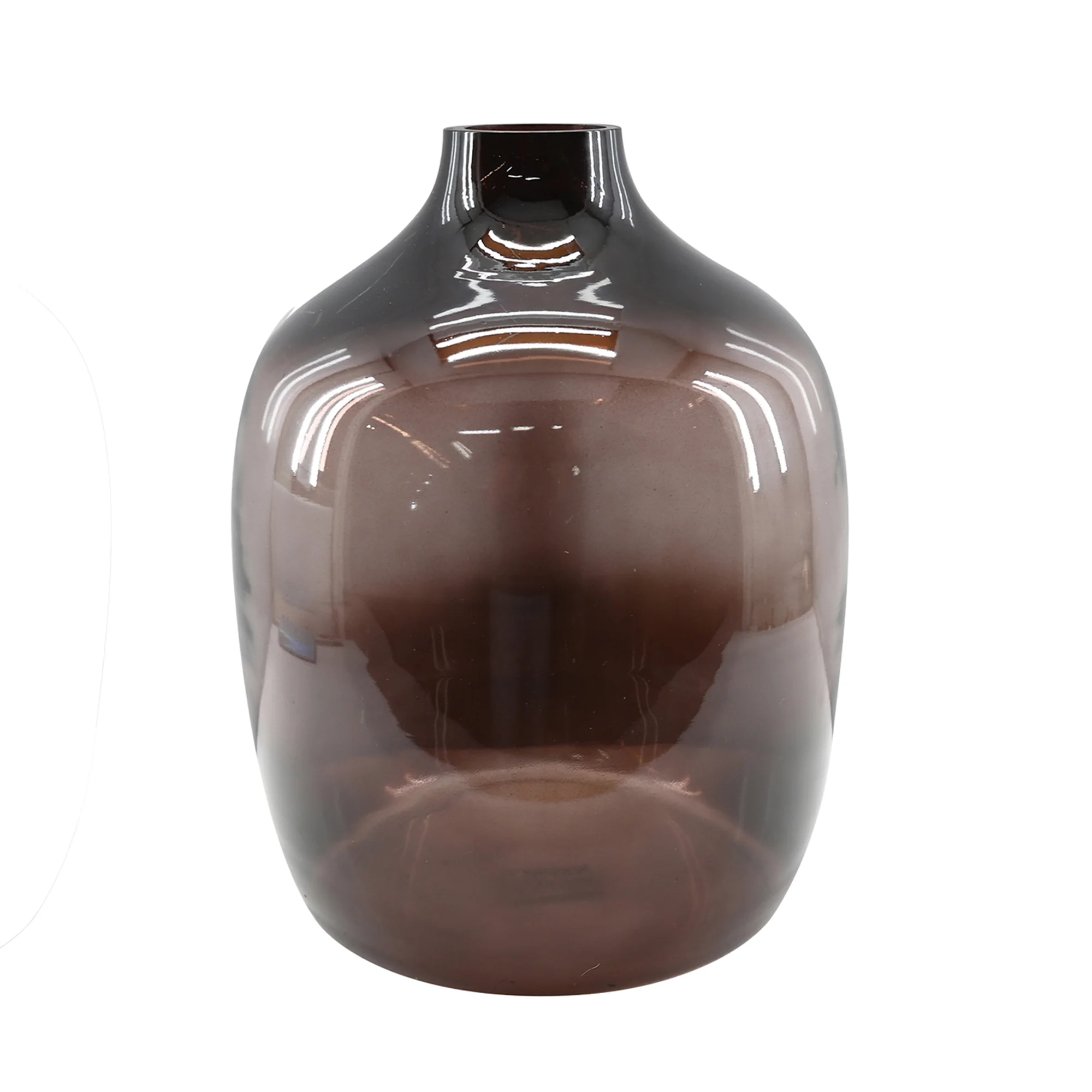 Caspian 11.75 Hand Blown Glass Vase