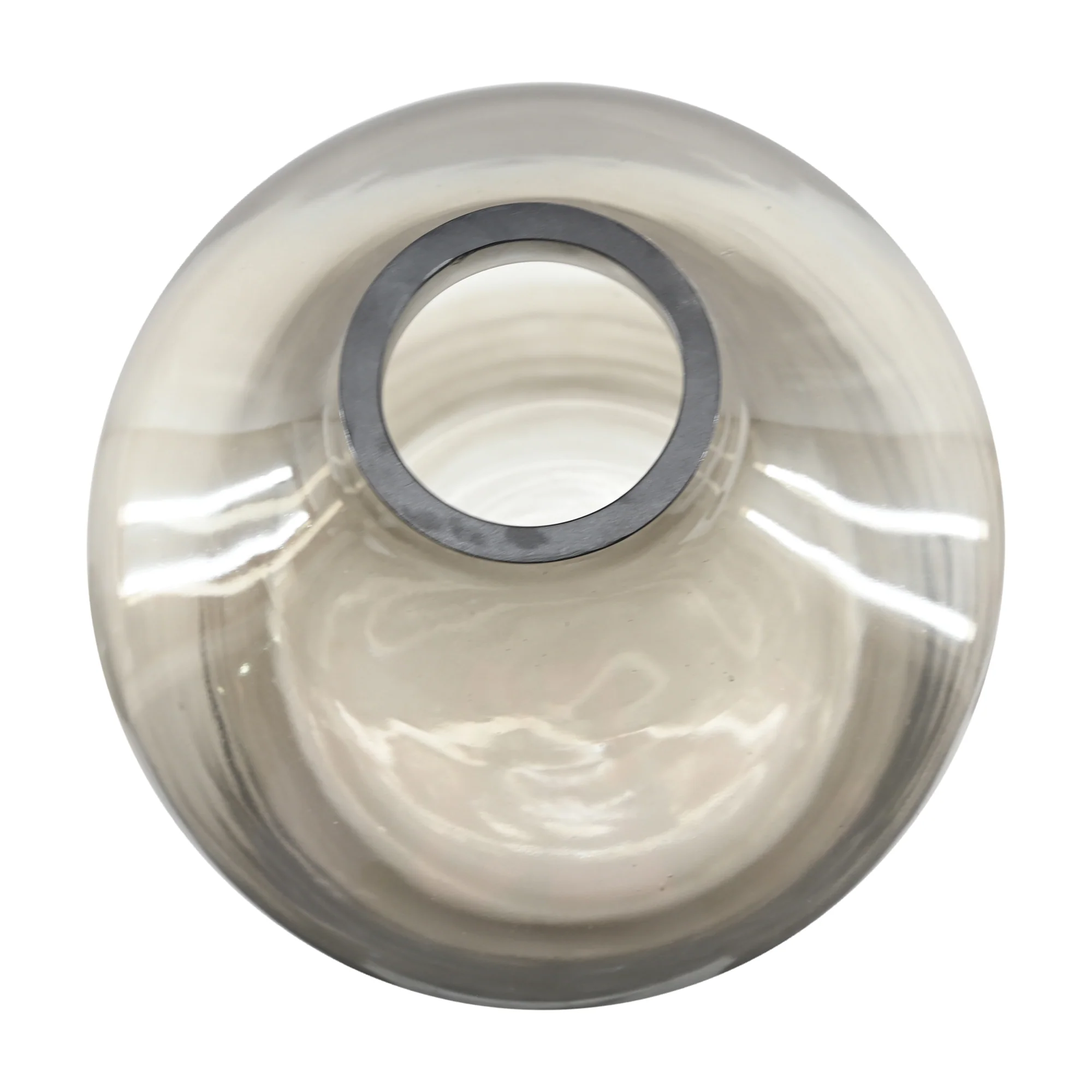 Caspian 11.75 Hand Blown Glass Vase