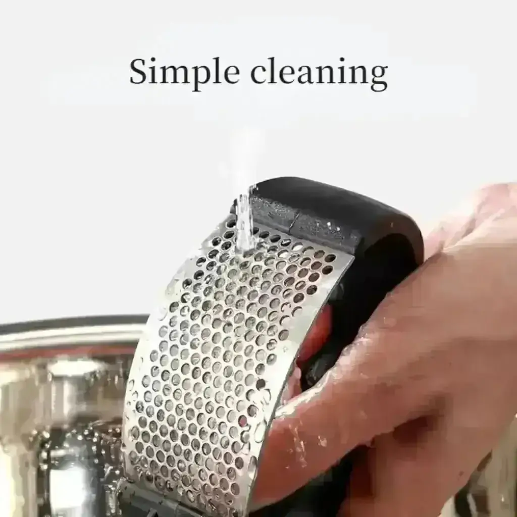 Stainless Steel Hand Garlic Press