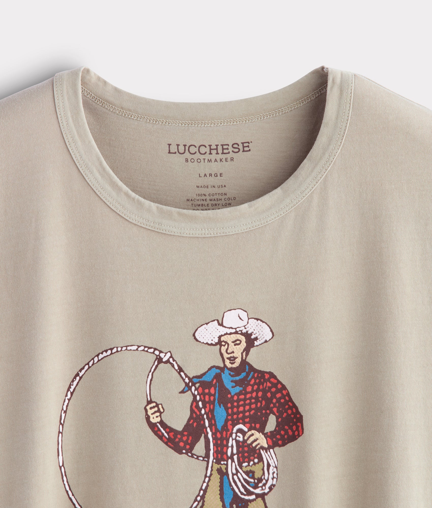 Trick Roper Tee :: Sand