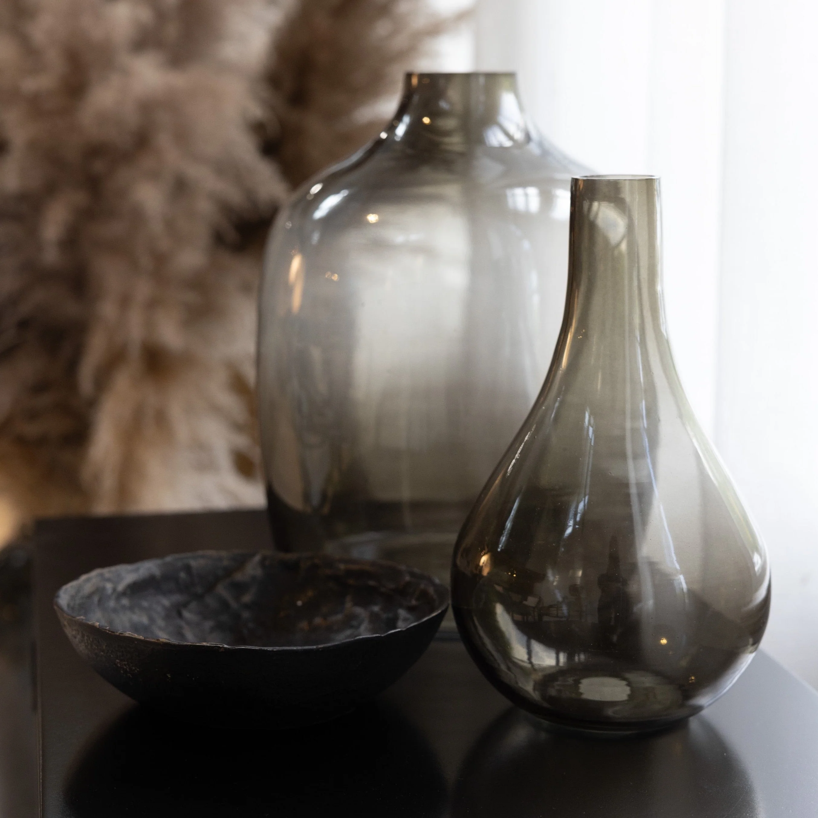 Caspian 10 Hand Blown Glass Vase