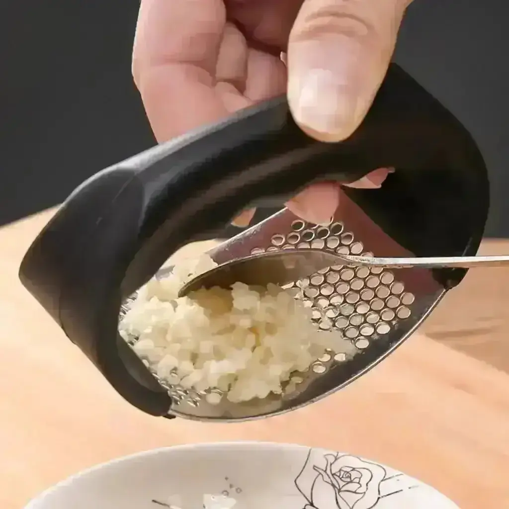 Stainless Steel Hand Garlic Press