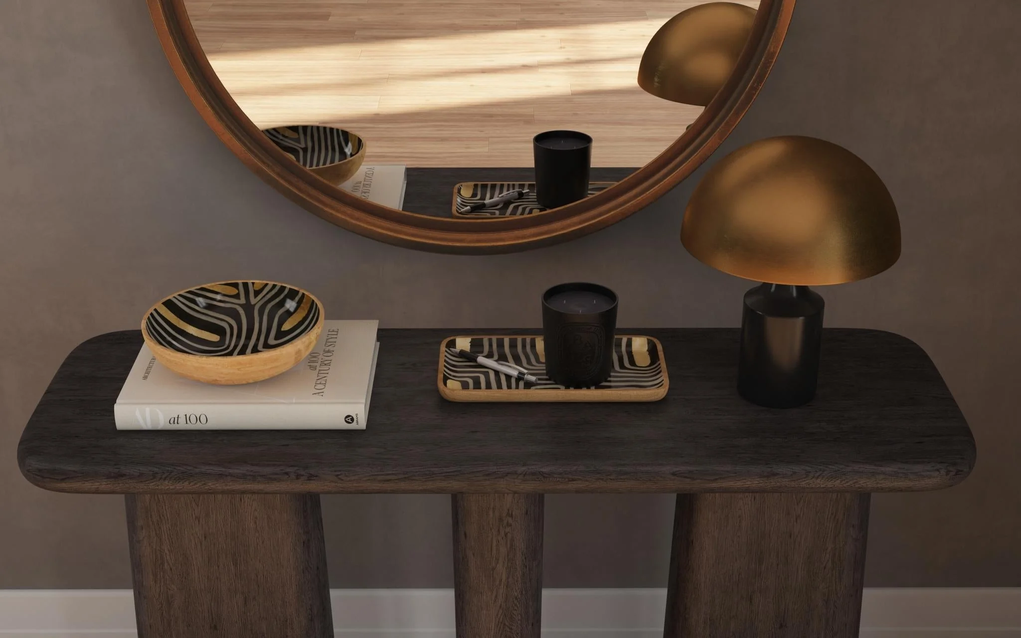 Enamel Catchall Tray