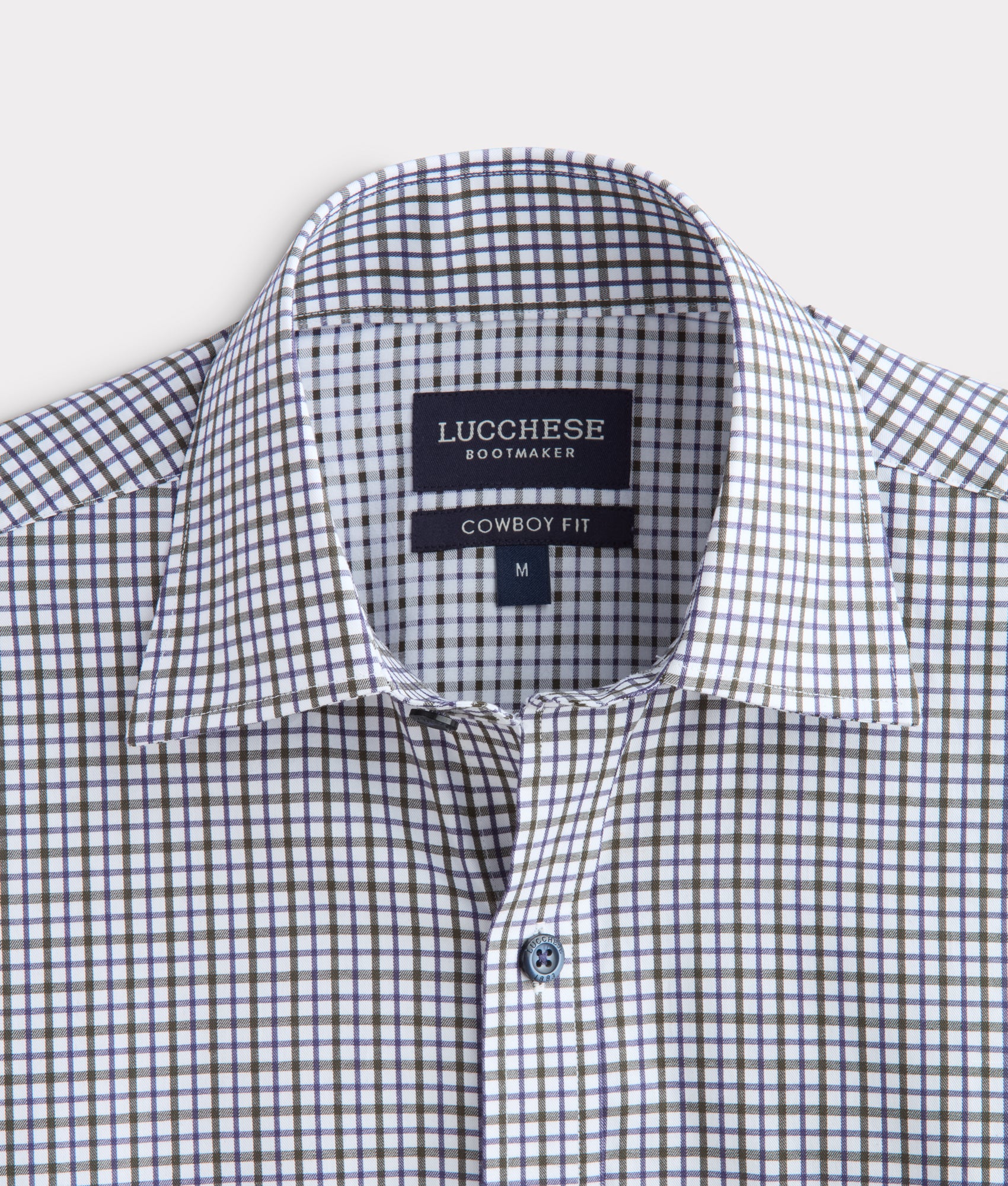 San Antonio :: Olive/Blue/White Multi