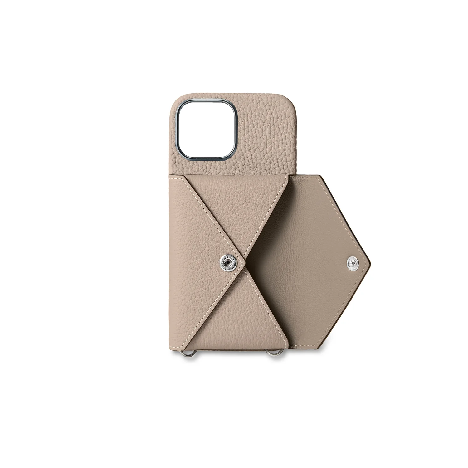 Back Cover Case with snap button (iPhone 16)