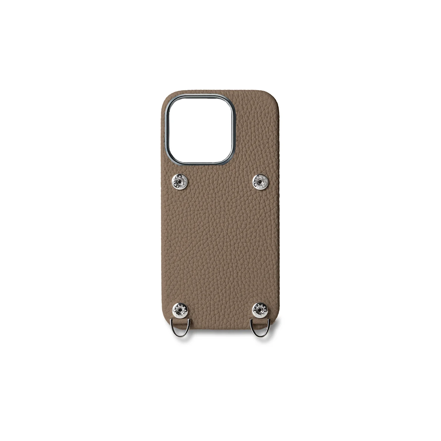 Back Cover Case with snap button (iPhone 16 Pro)