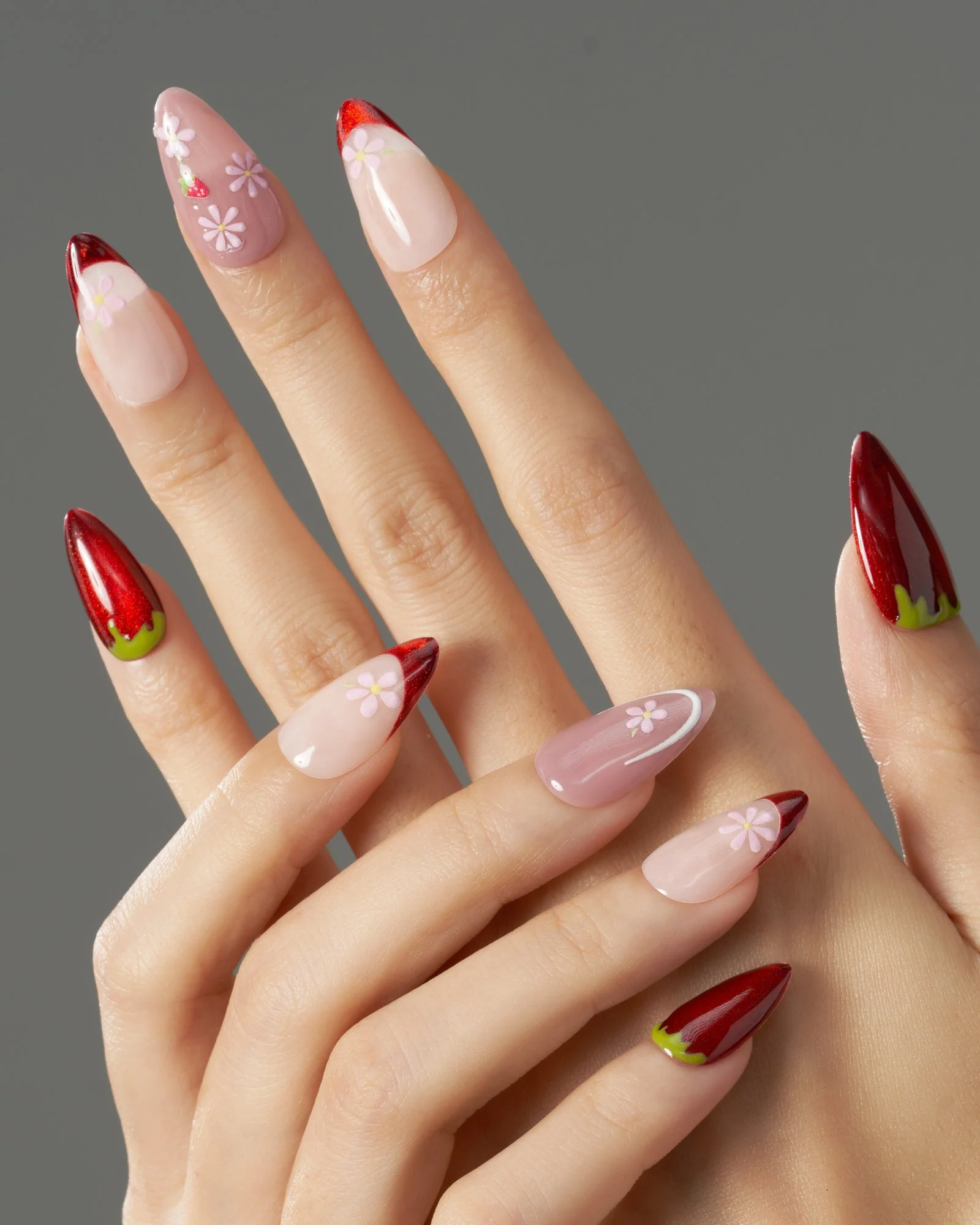 Cat Eye/Berry Bloom(Handmade)