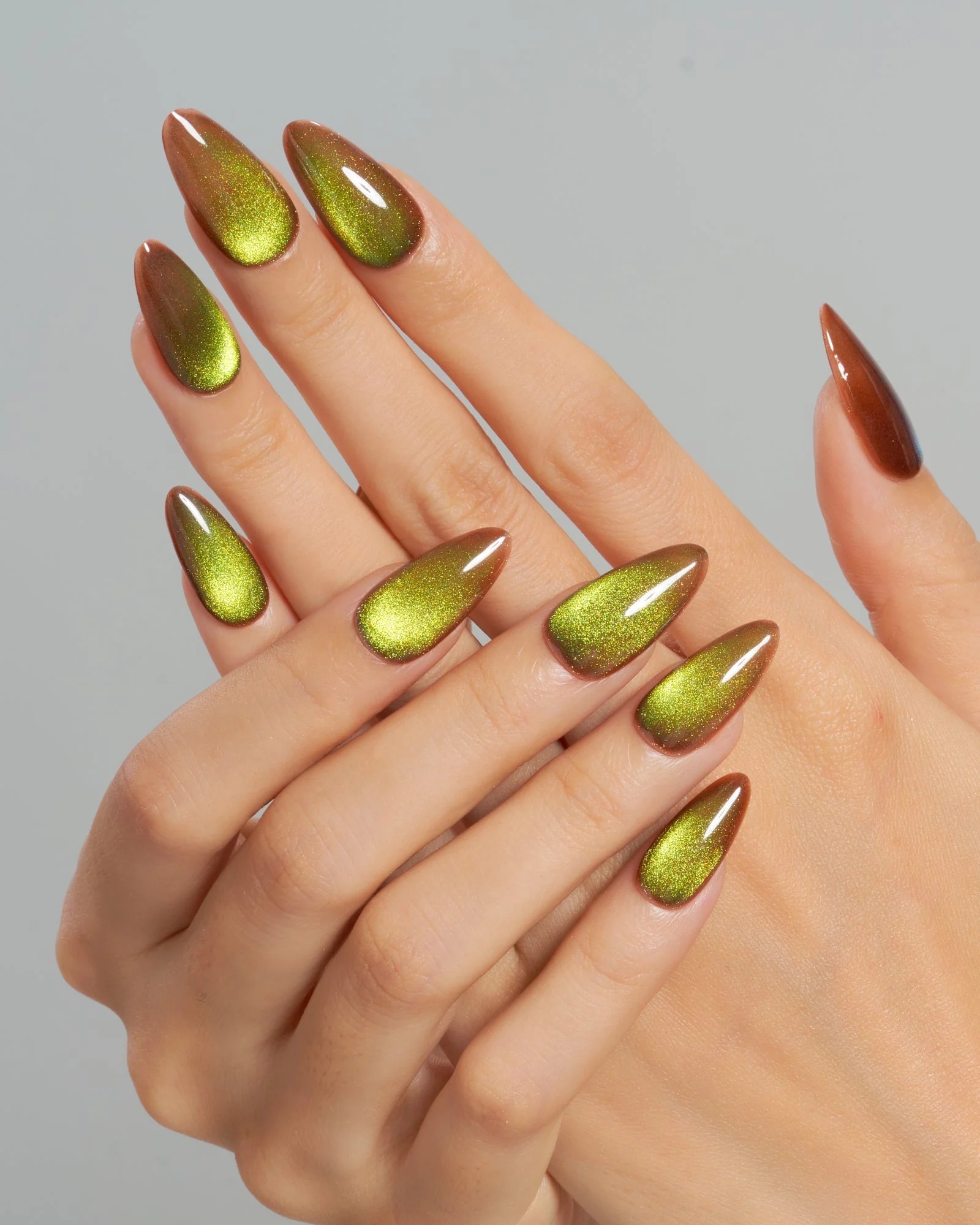 Cat Eye/Mossstone Shine(Handmade)