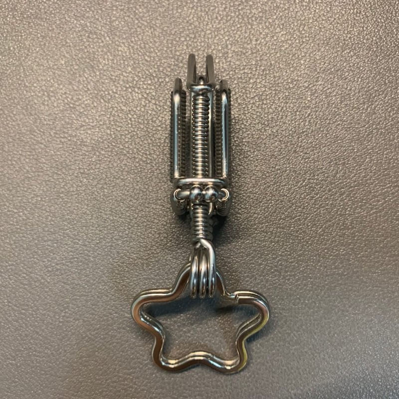 Knife handmade keychain