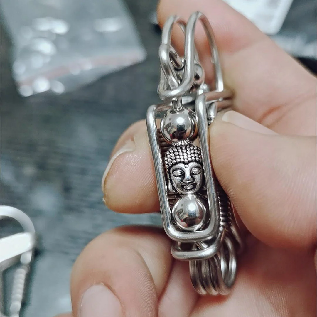 Special Buddha Head Keychain