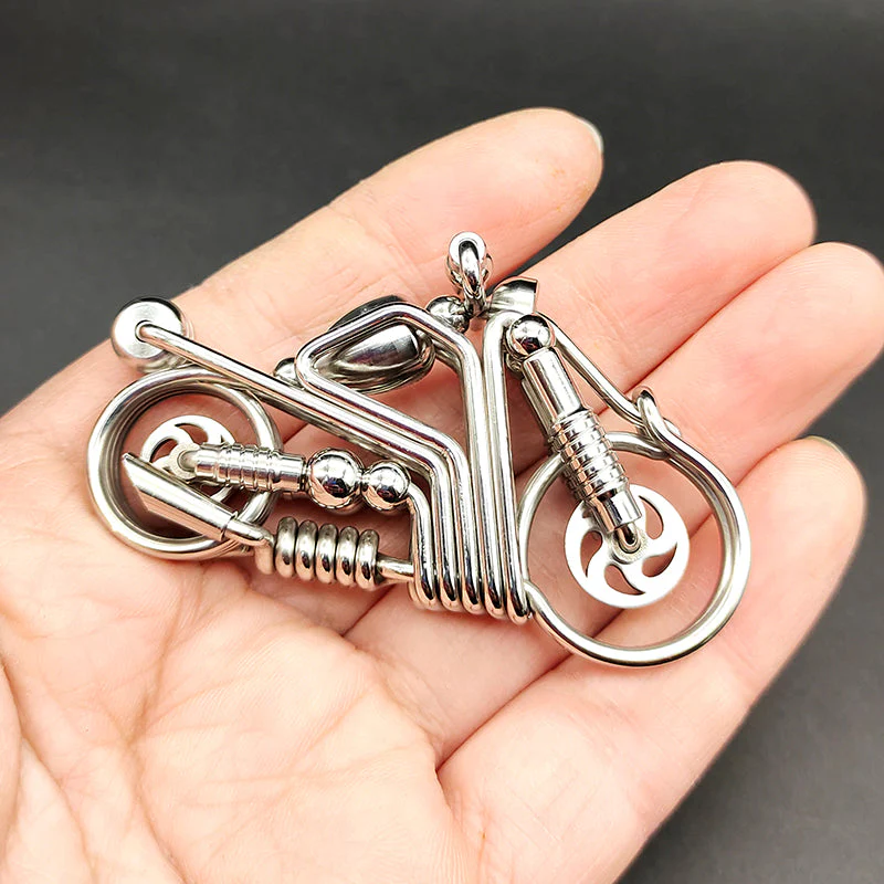 Handmade Motorcycle Keychain