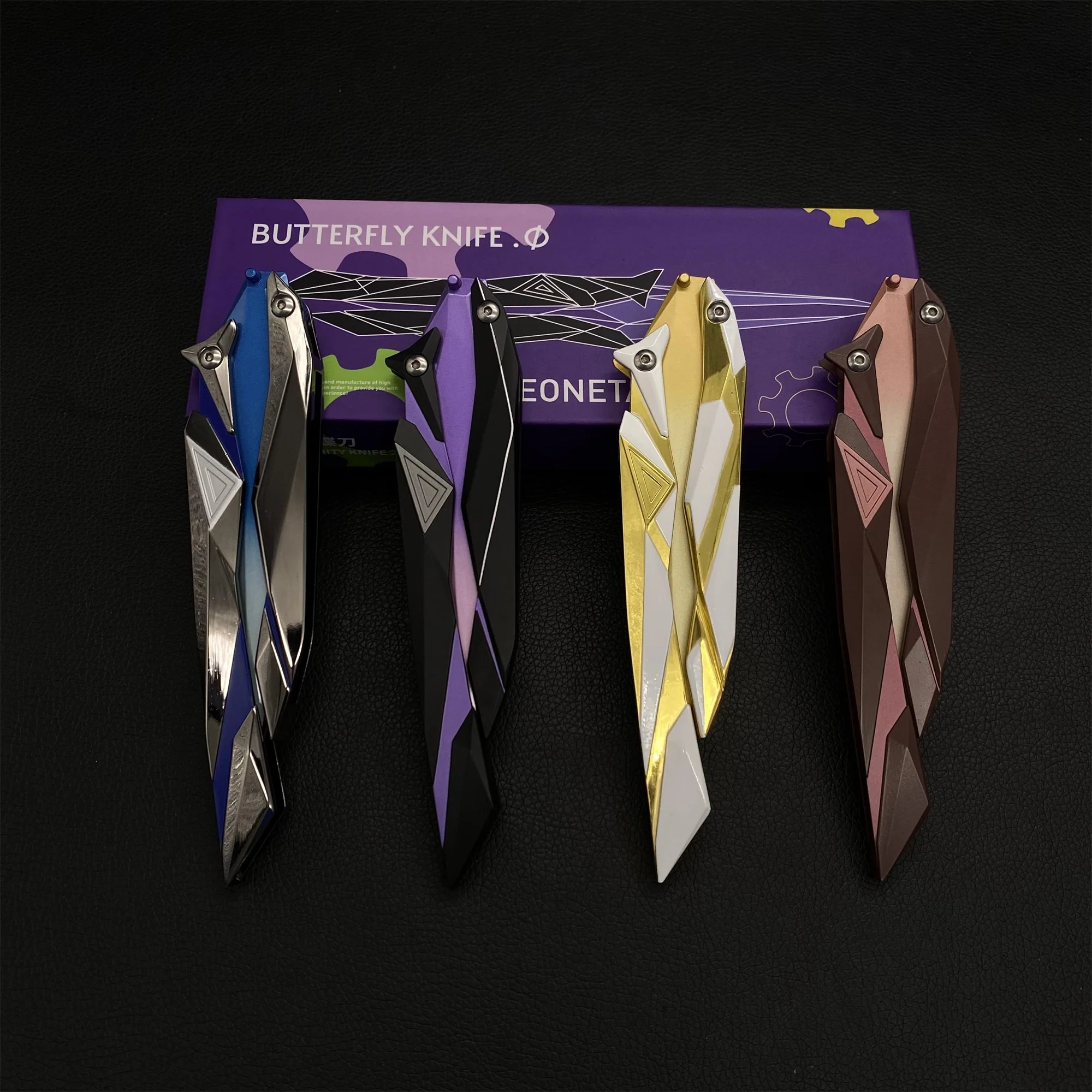 New Version High-Quality Singularity 2.0 Butterfly Knife IRL Game Balisong