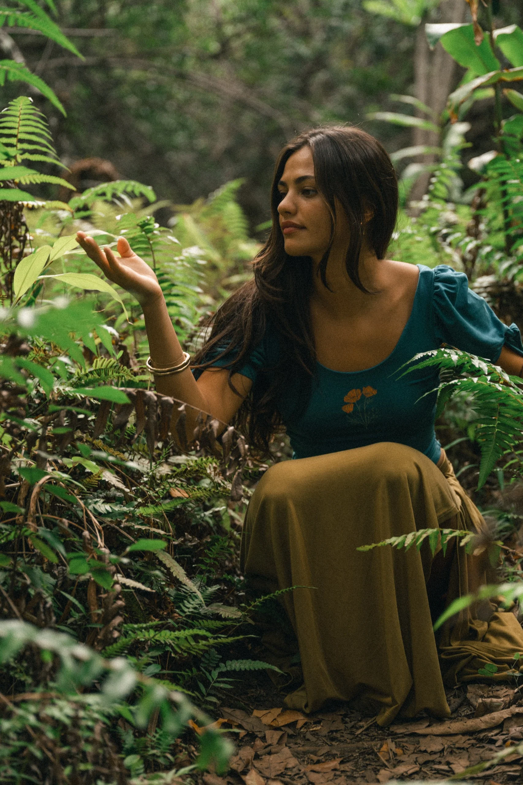 *Seconds* Poppyspell Peasant Top