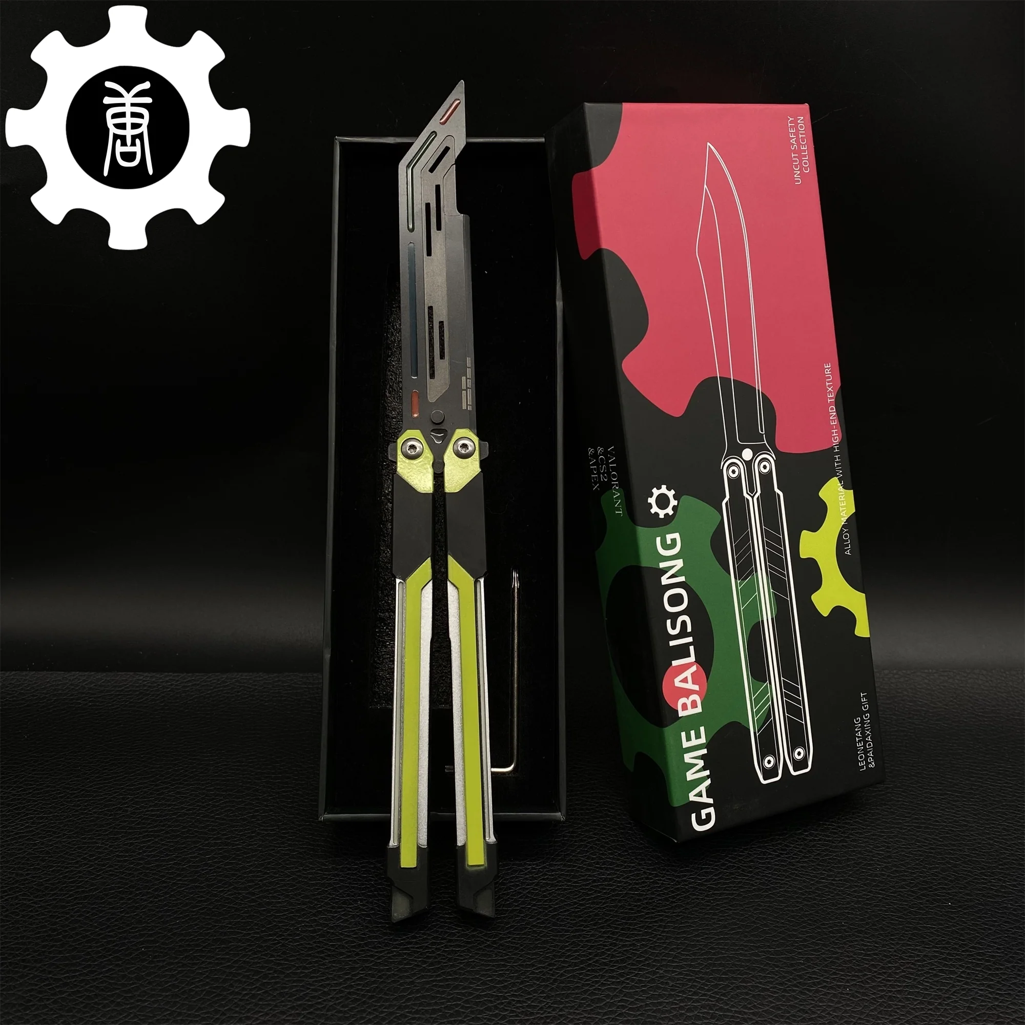High-End RGX Balisong Trainer RGX Knife 2.0 CNC Aluminum Alloy Version