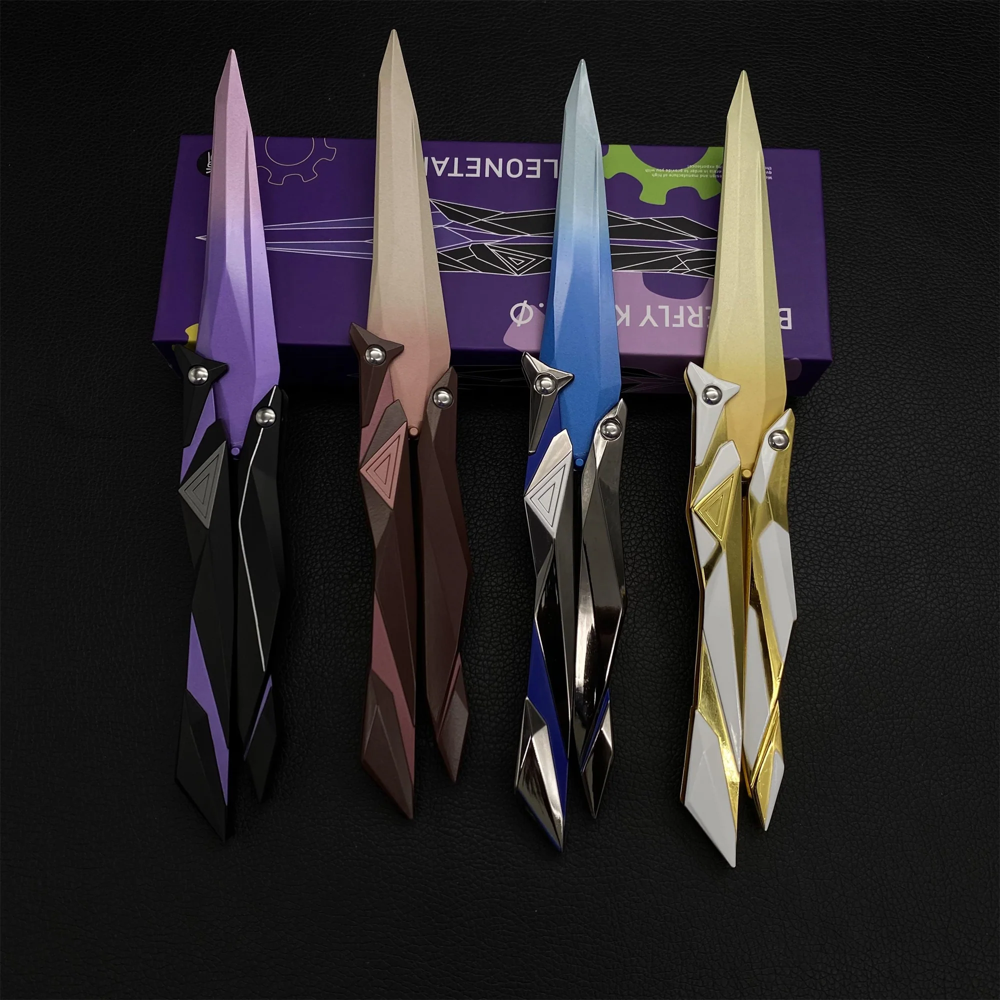New Version High-Quality Singularity 2.0 Butterfly Knife IRL Game Balisong