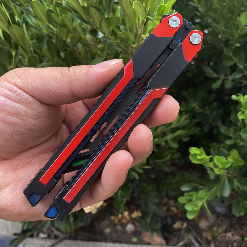 High-End RGX Balisong Trainer RGX Knife 2.0 CNC Aluminum Alloy Version