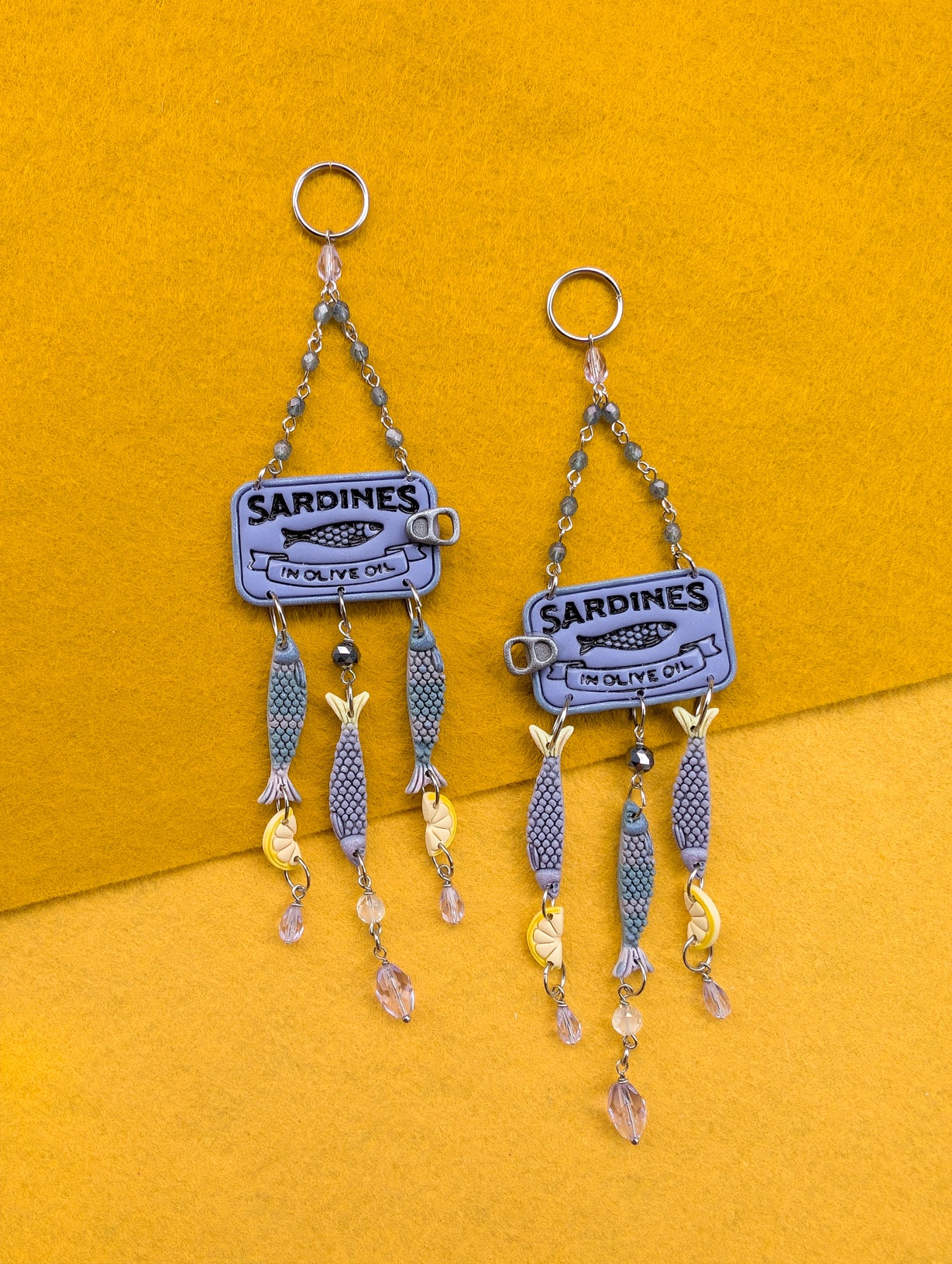 Wall Hanger - Sardine Tins