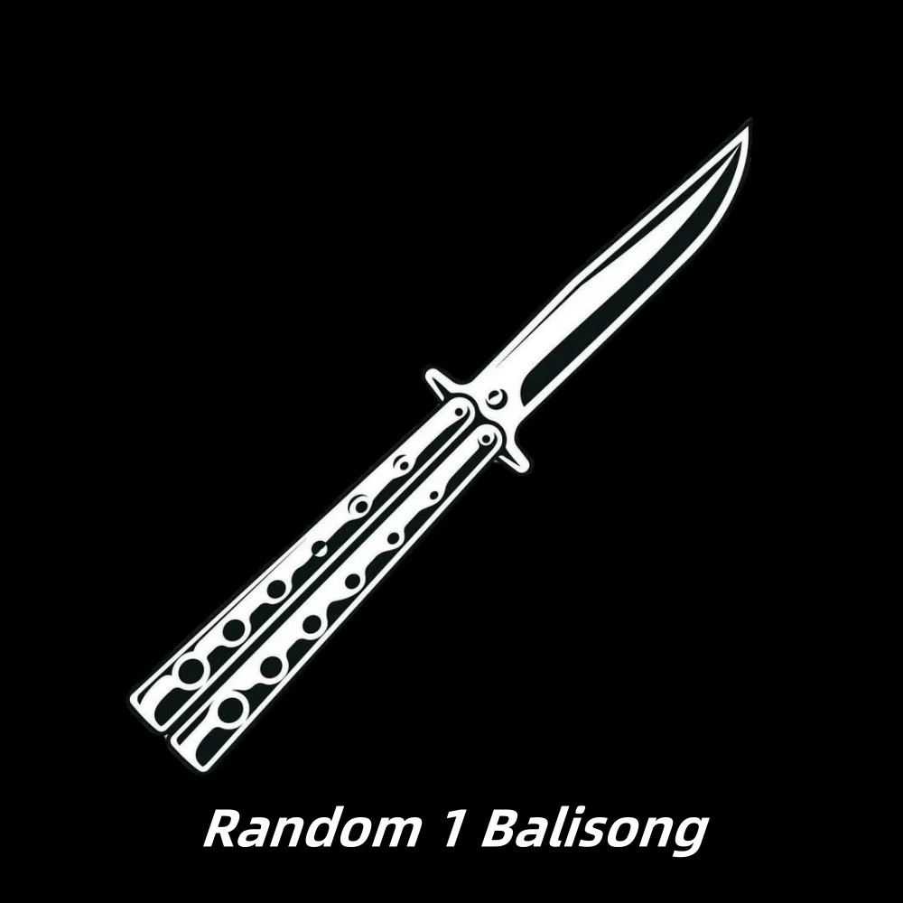 High Quality ACG Balisong Fan Art Mystery Prize