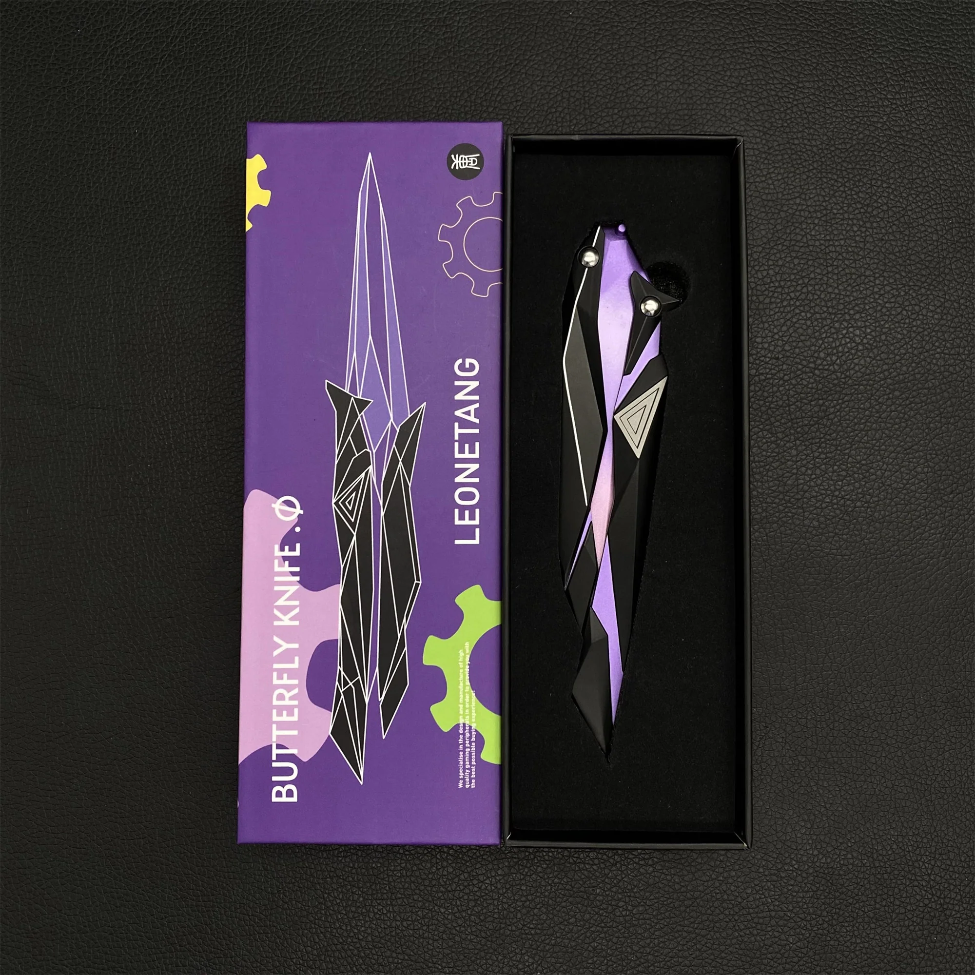 New Version High-Quality Singularity 2.0 Butterfly Knife IRL Game Balisong