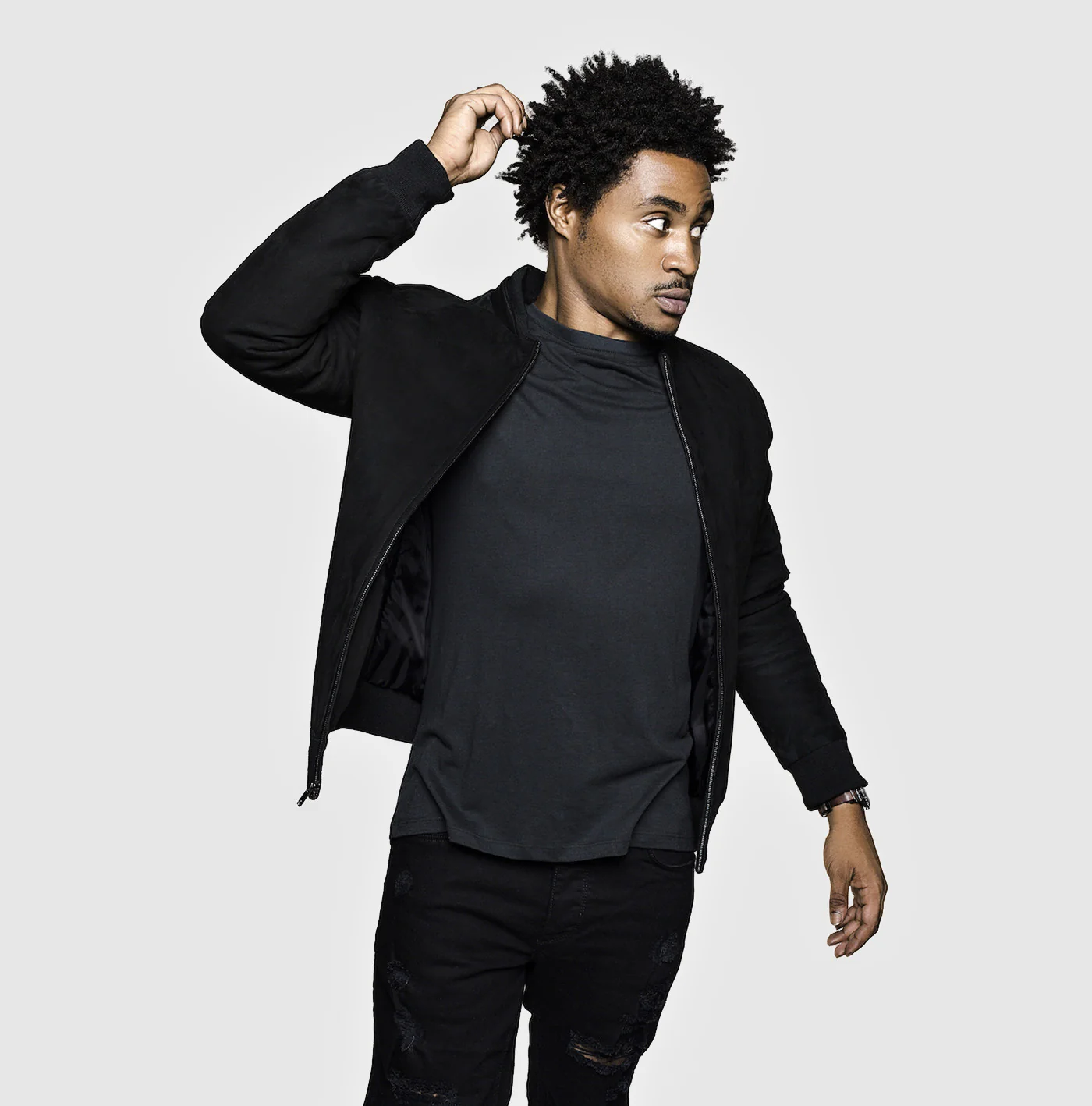 JKT:2.1 “THE BOMBER (Suede)”